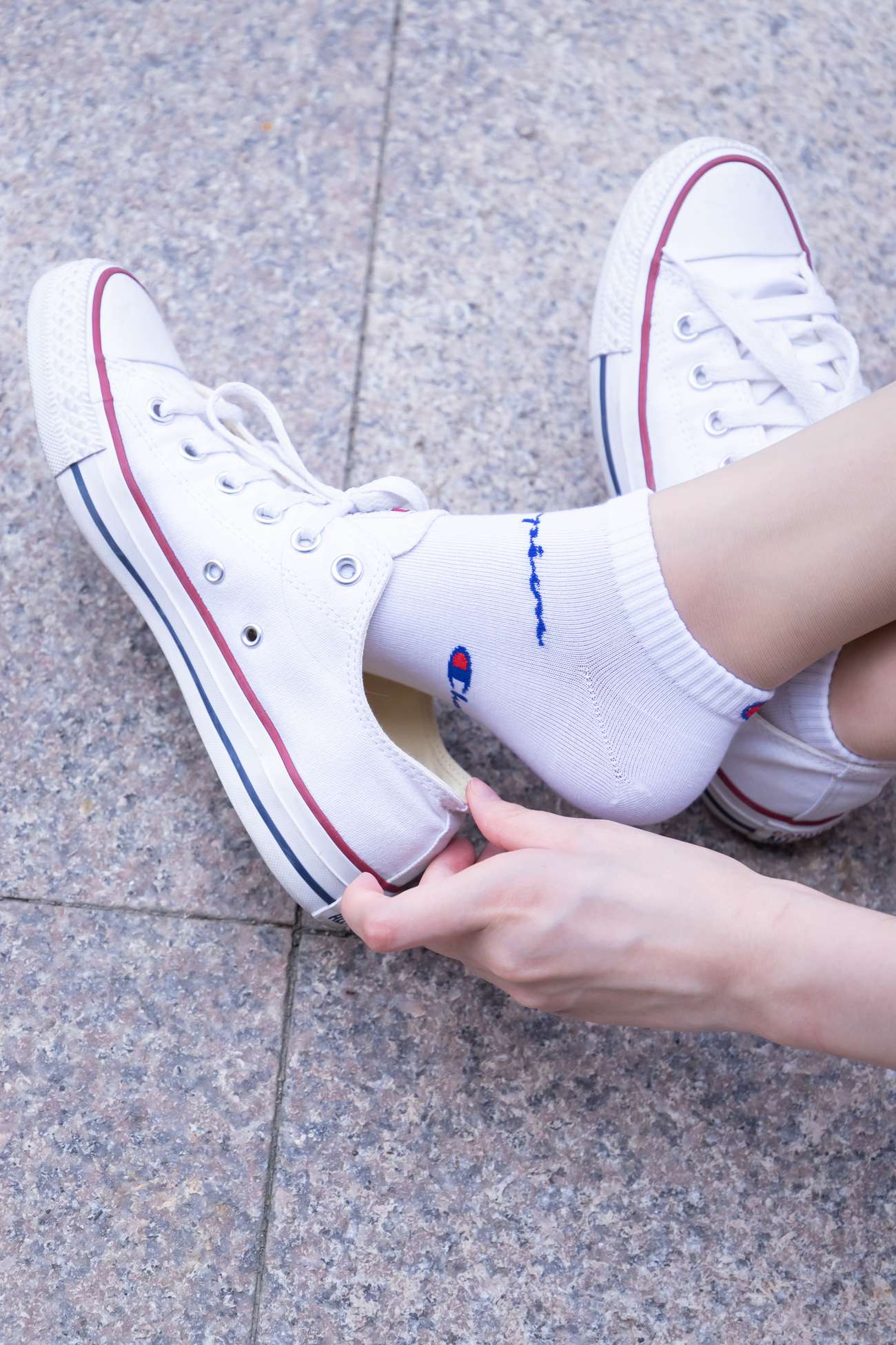 图片[30]-[BoBoSocks袜啵啵]NO.001 小甜豆-帆布鞋、白棉袜、肉丝[138P] – 速更版-美库