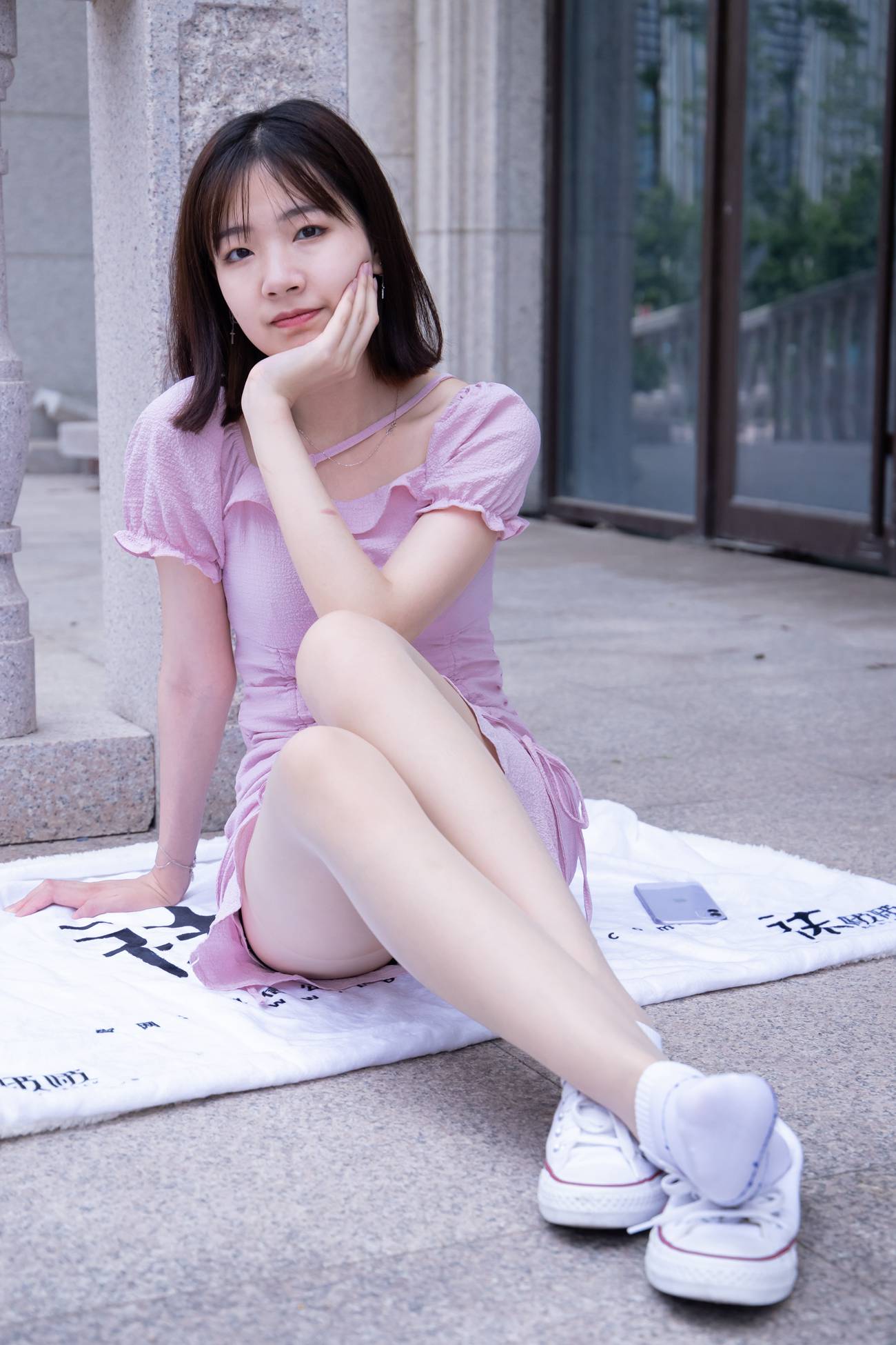 图片[34]-[BoBoSocks袜啵啵]NO.001 小甜豆-帆布鞋、白棉袜、肉丝[138P] – 速更版-美库