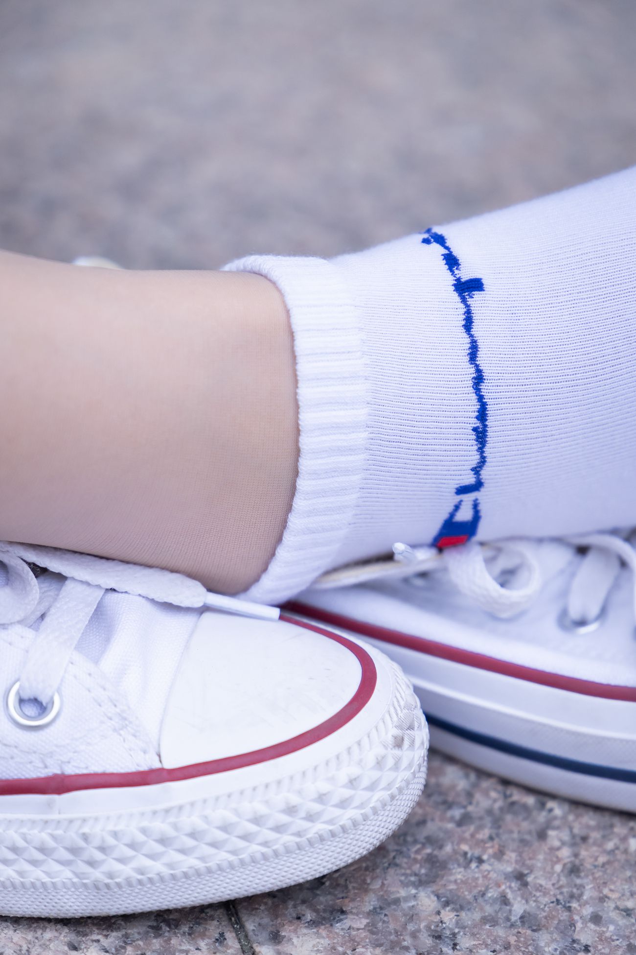 图片[43]-[BoBoSocks袜啵啵]NO.001 小甜豆-帆布鞋、白棉袜、肉丝[138P] – 速更版-美库