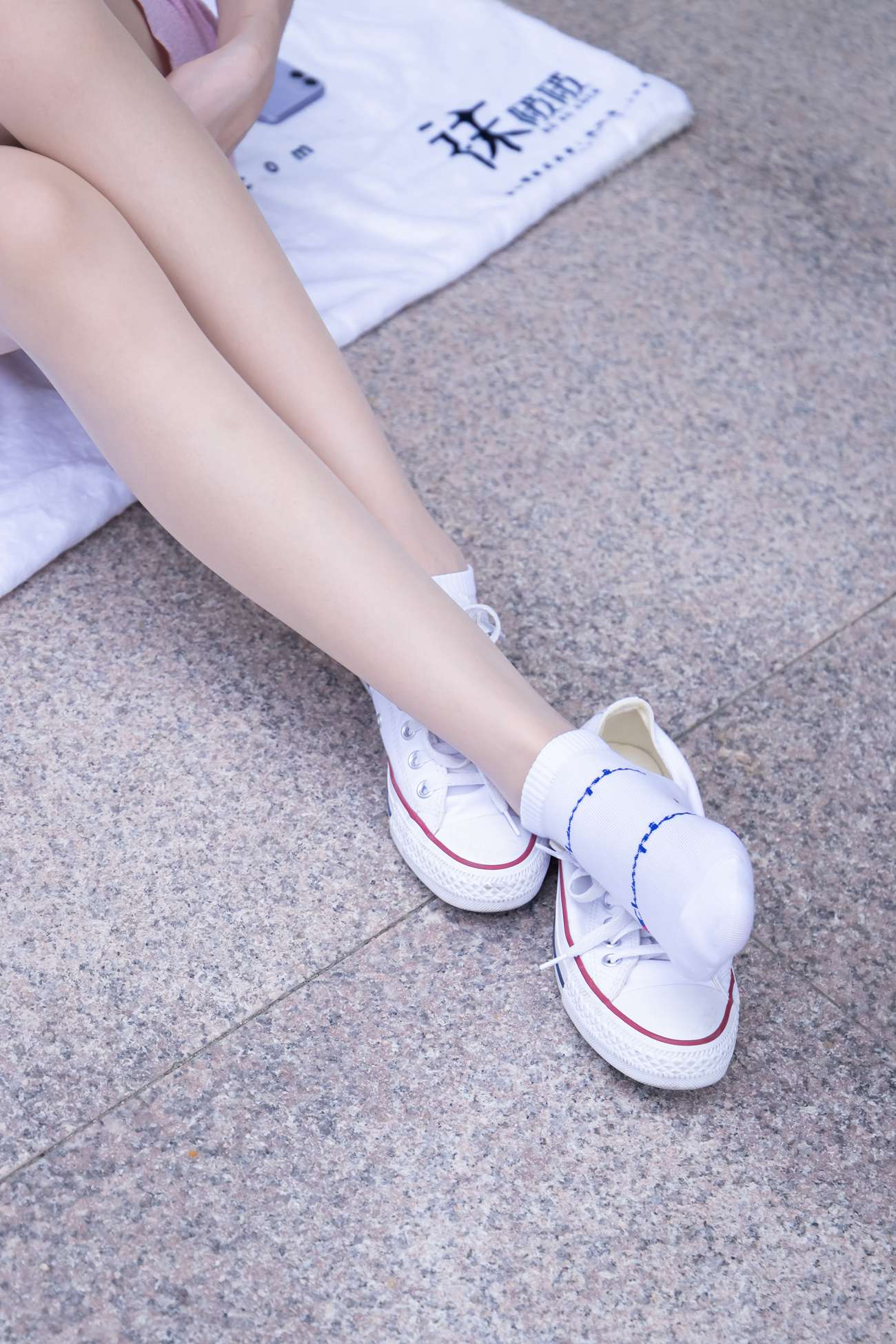 图片[45]-[BoBoSocks袜啵啵]NO.001 小甜豆-帆布鞋、白棉袜、肉丝[138P] – 速更版-美库