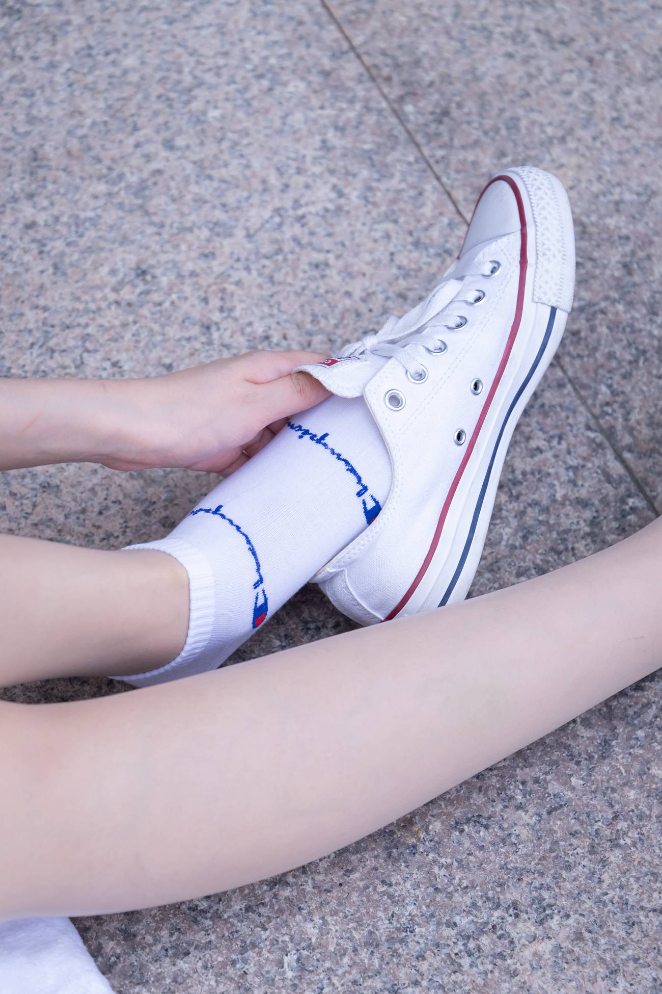 图片[49]-[BoBoSocks袜啵啵]NO.001 小甜豆-帆布鞋、白棉袜、肉丝[138P] – 速更版-美库