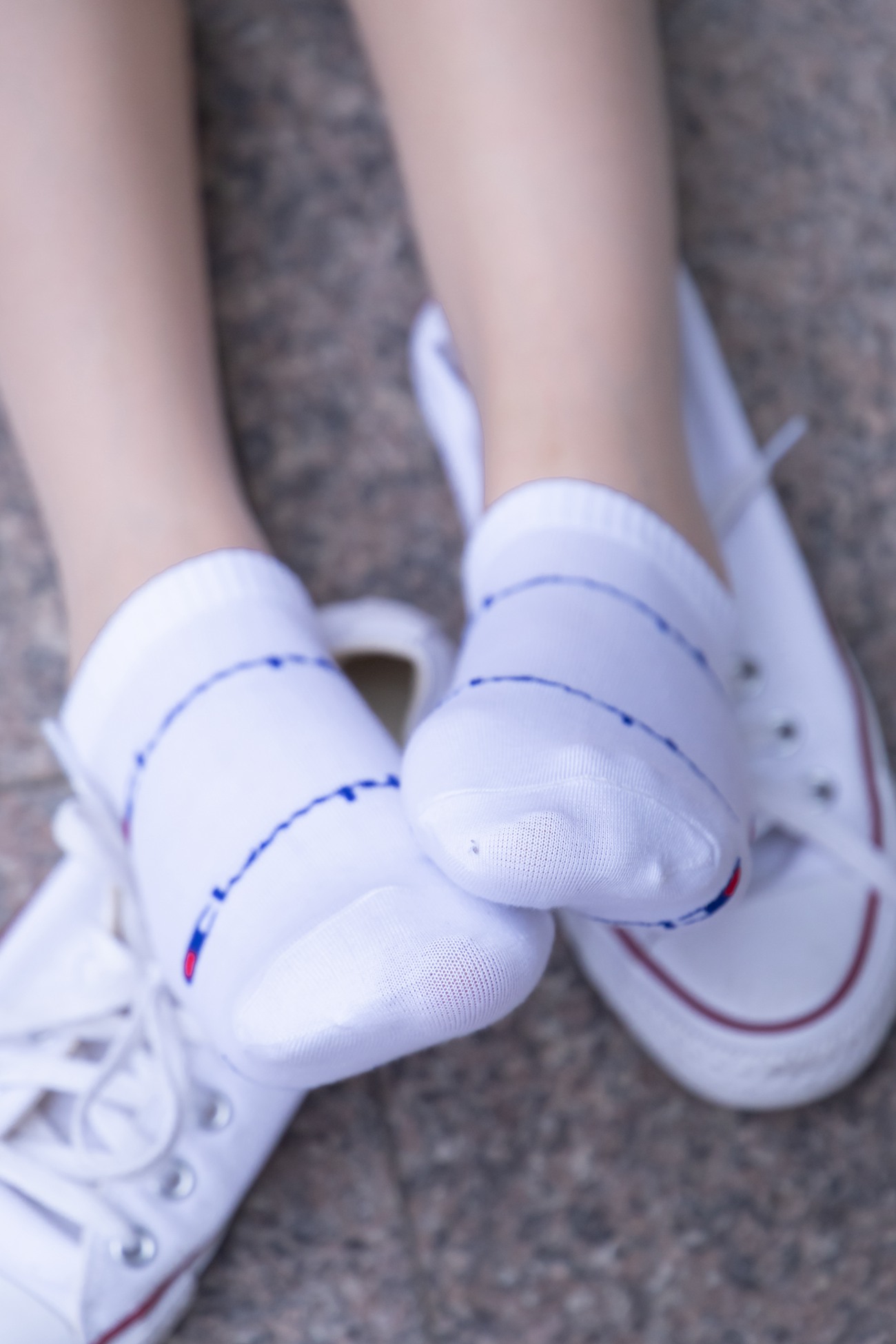 图片[55]-[BoBoSocks袜啵啵]NO.001 小甜豆-帆布鞋、白棉袜、肉丝[138P] – 速更版-美库