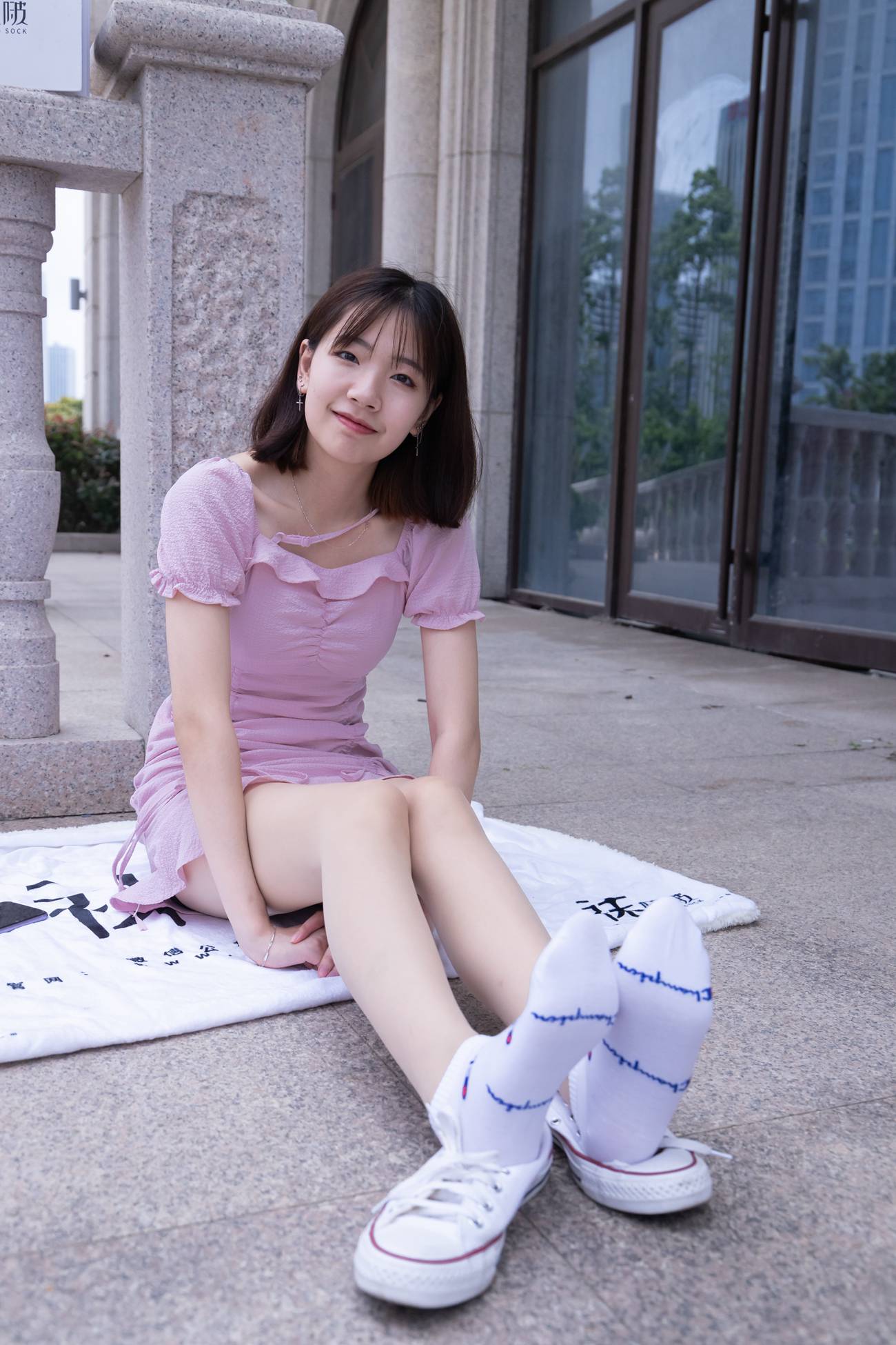 图片[59]-[BoBoSocks袜啵啵]NO.001 小甜豆-帆布鞋、白棉袜、肉丝[138P] – 速更版-美库