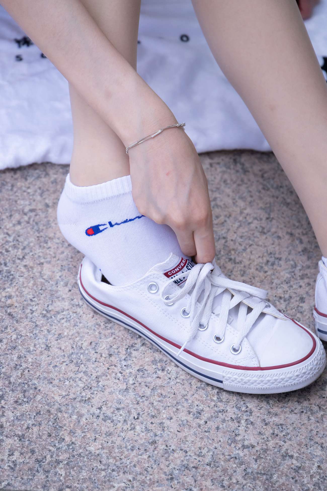 图片[134]-[BoBoSocks袜啵啵]NO.001 小甜豆-帆布鞋、白棉袜、肉丝[138P] – 速更版-美库