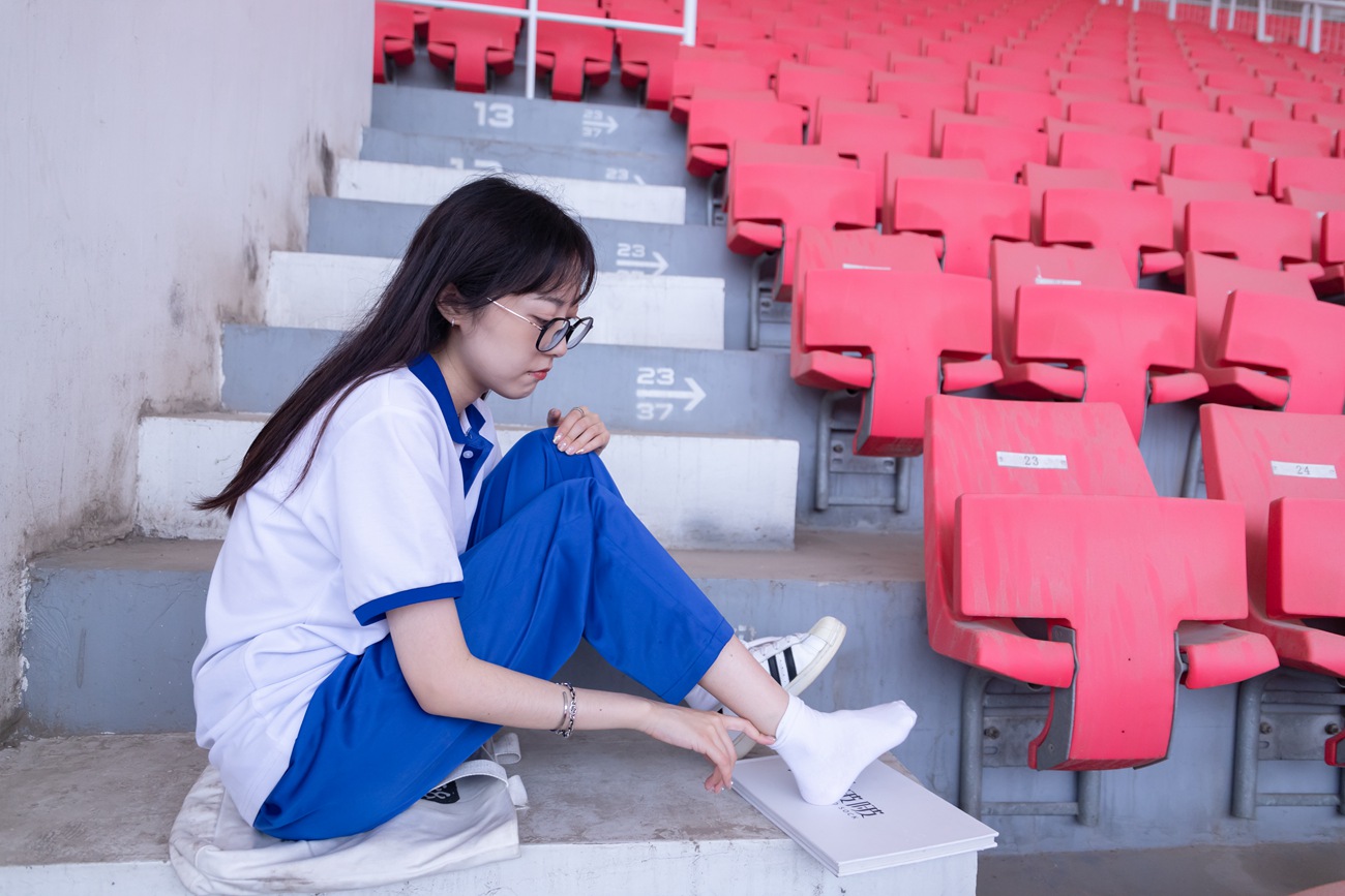 图片[48]-[BoBoSocks袜啵啵]NO.002 稚予-校服、贝壳头、白棉袜、裸足[139P] – 速更版-美库