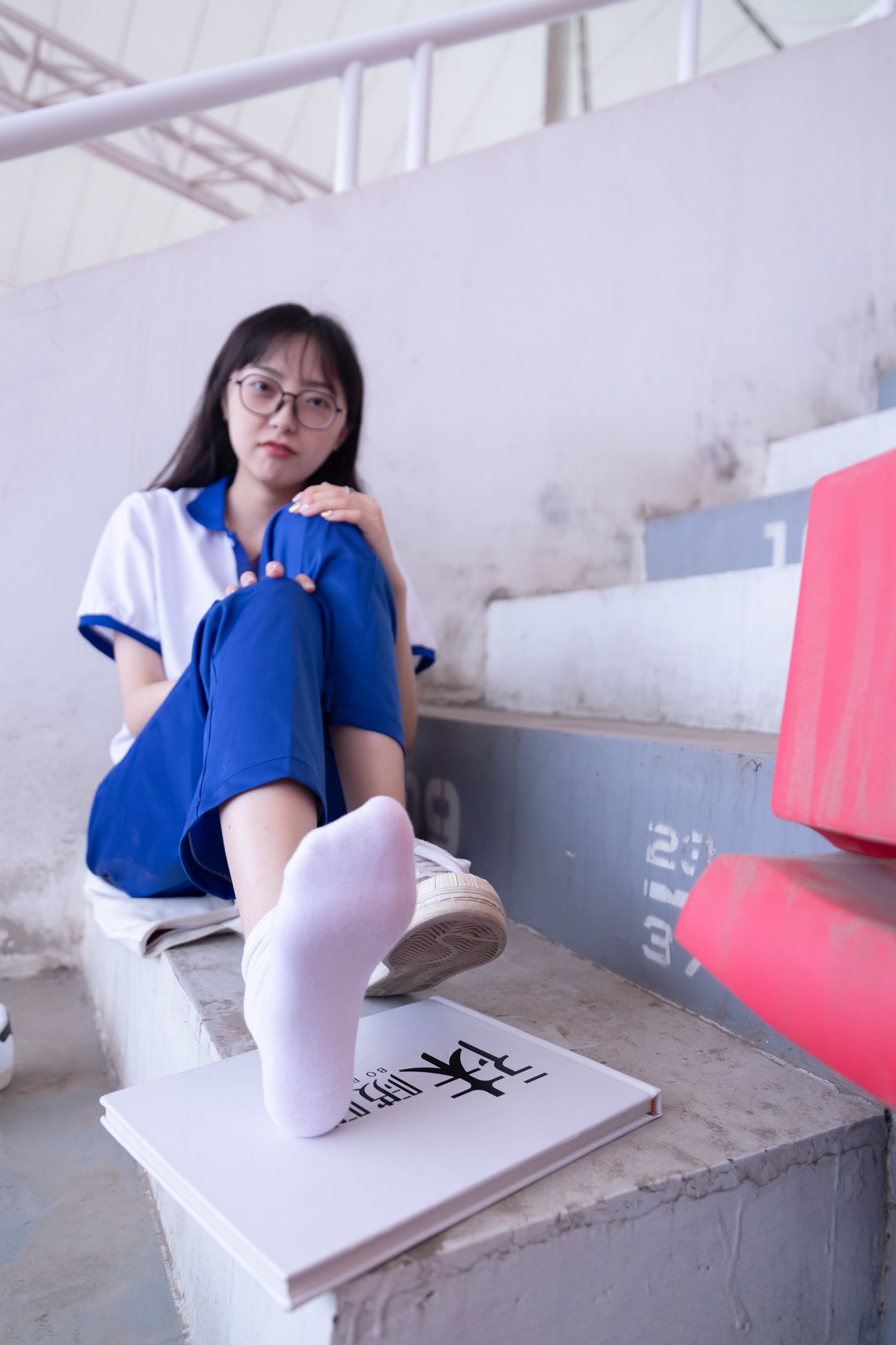 图片[56]-[BoBoSocks袜啵啵]NO.002 稚予-校服、贝壳头、白棉袜、裸足[139P] – 速更版-美库