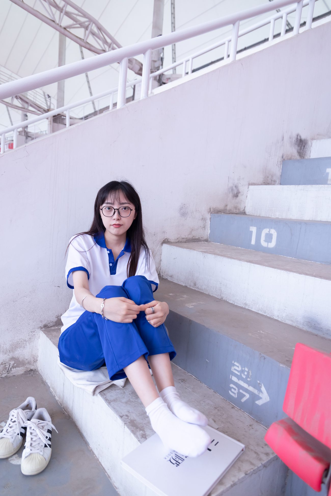 图片[68]-[BoBoSocks袜啵啵]NO.002 稚予-校服、贝壳头、白棉袜、裸足[139P] – 速更版-美库