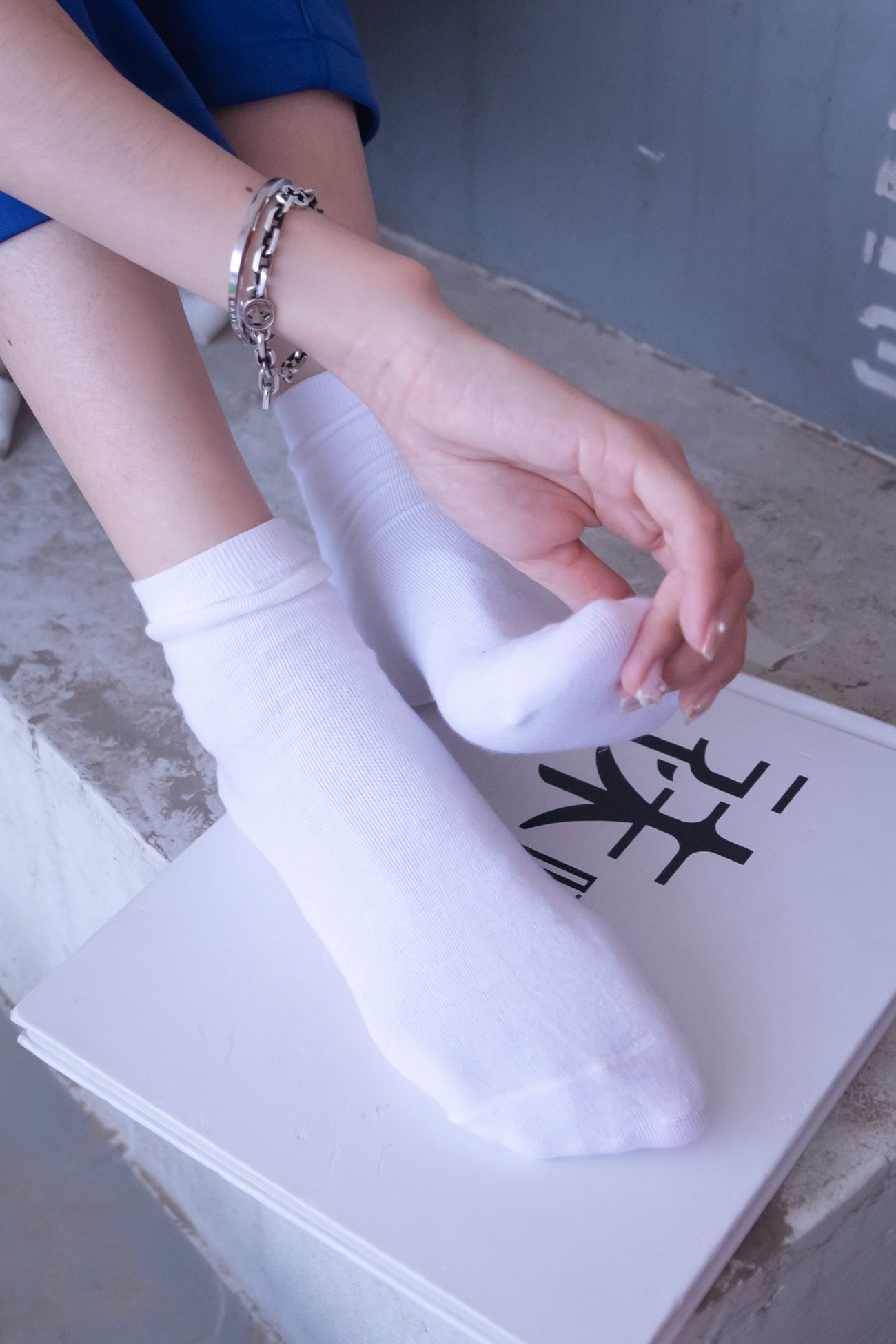 图片[78]-[BoBoSocks袜啵啵]NO.002 稚予-校服、贝壳头、白棉袜、裸足[139P] – 速更版-美库