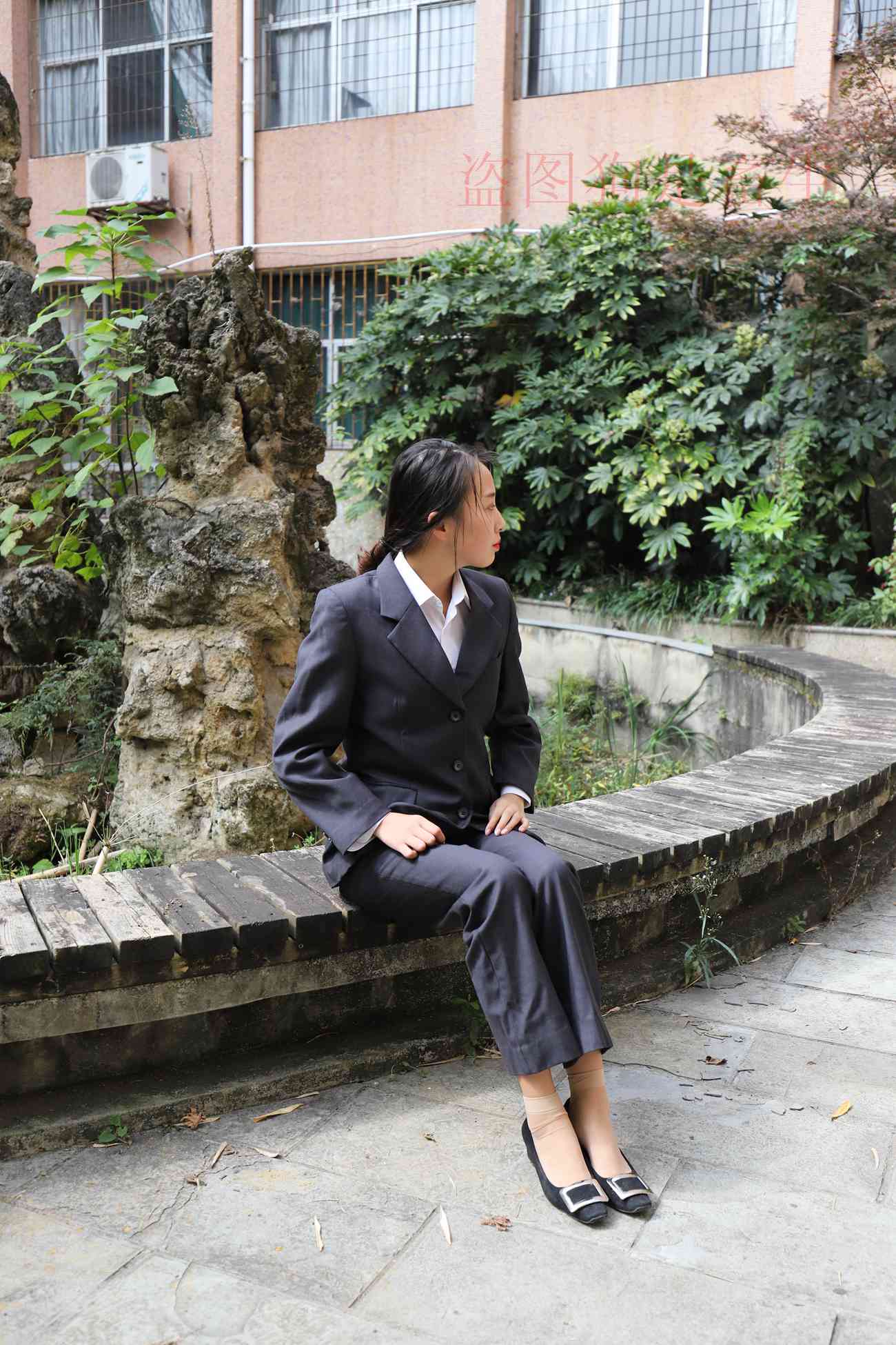 图片[19]-大西瓜爱牙膏-早期作品-Z5-1 制服短丝(2) [188P] – 速更版-美库