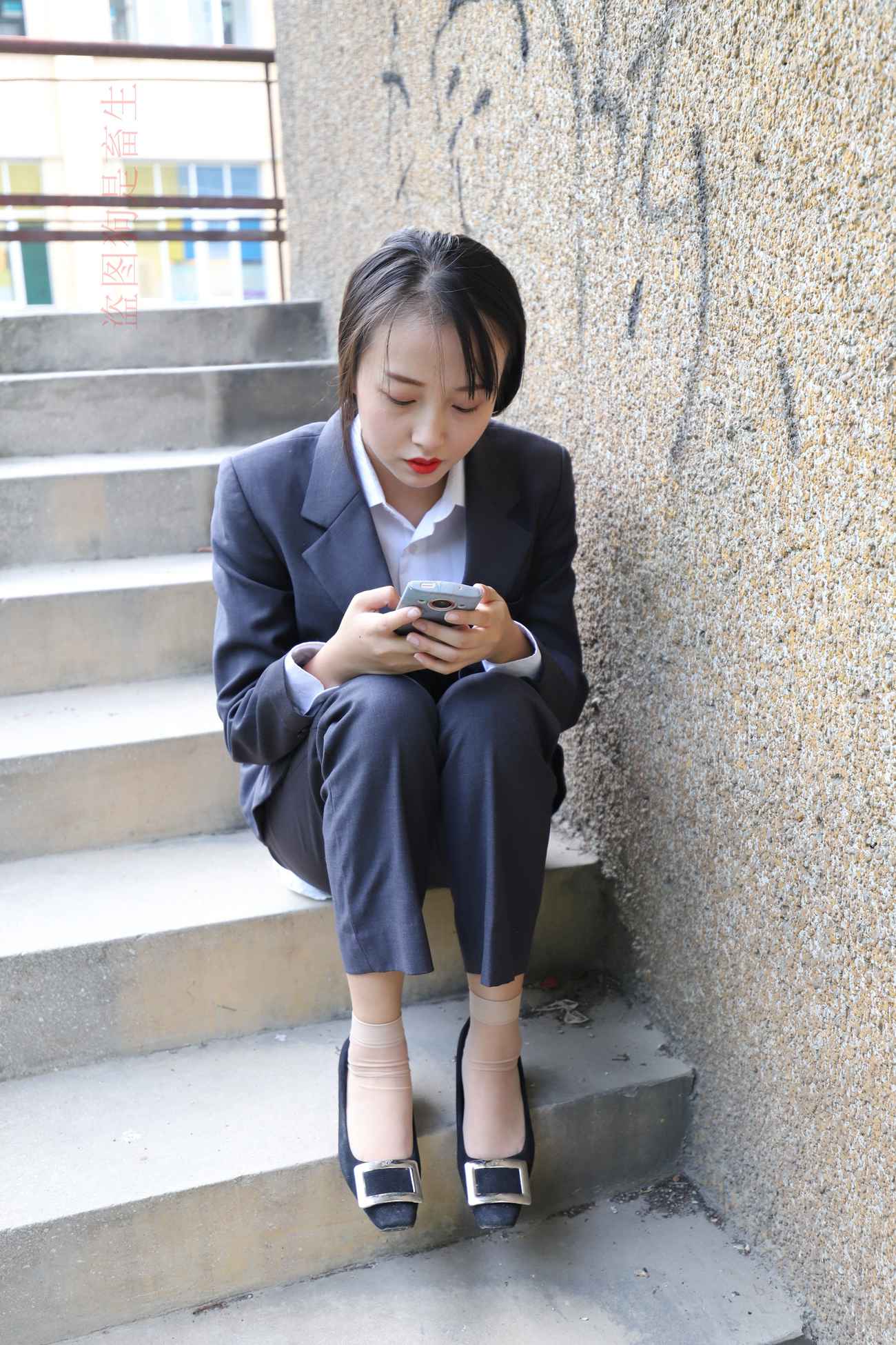 图片[65]-大西瓜爱牙膏-早期作品-Z5-1 制服短丝(1) [247P] – 速更版-美库