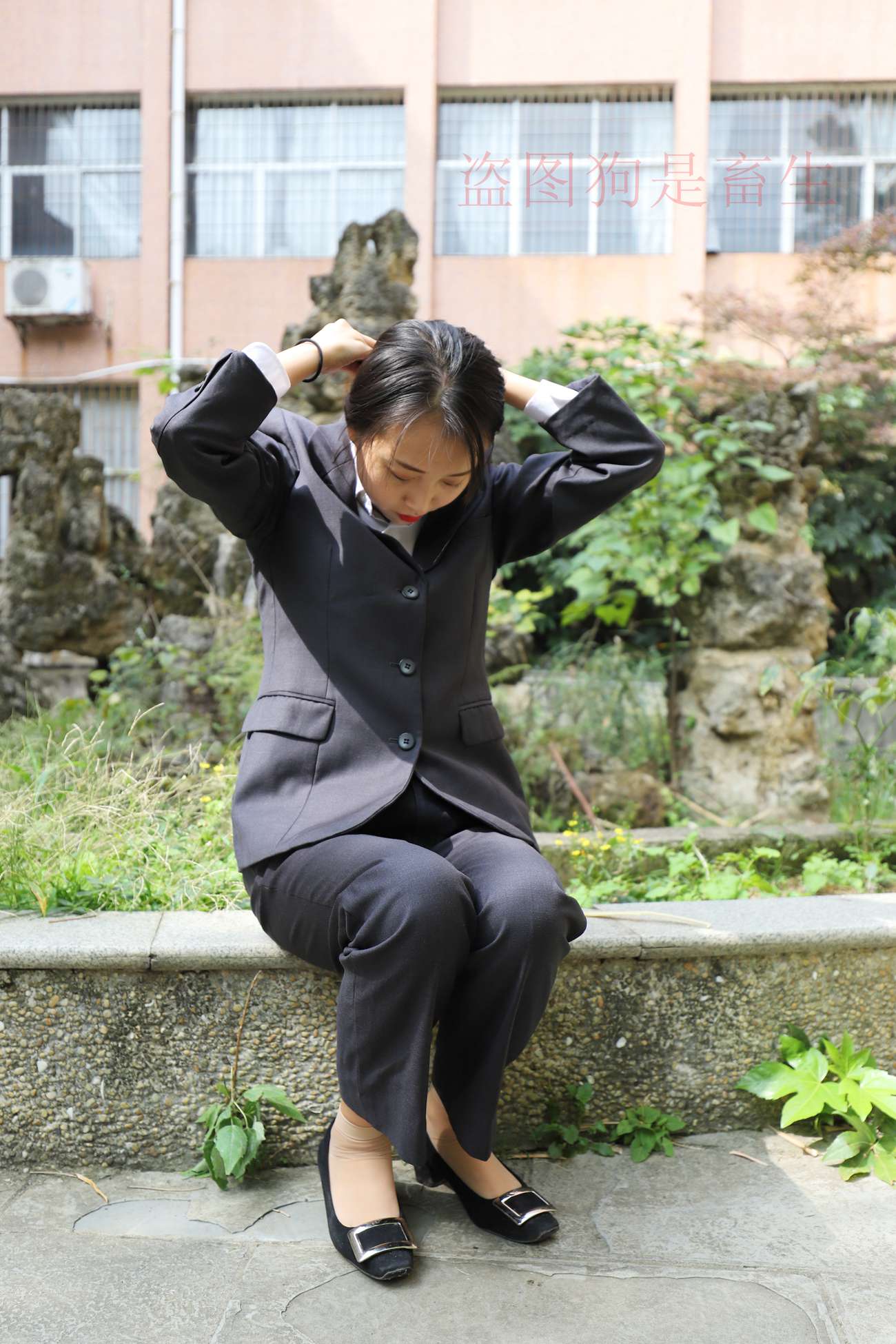 图片[44]-大西瓜爱牙膏-早期作品-Z5-1 制服短丝(2) [188P] – 速更版-美库