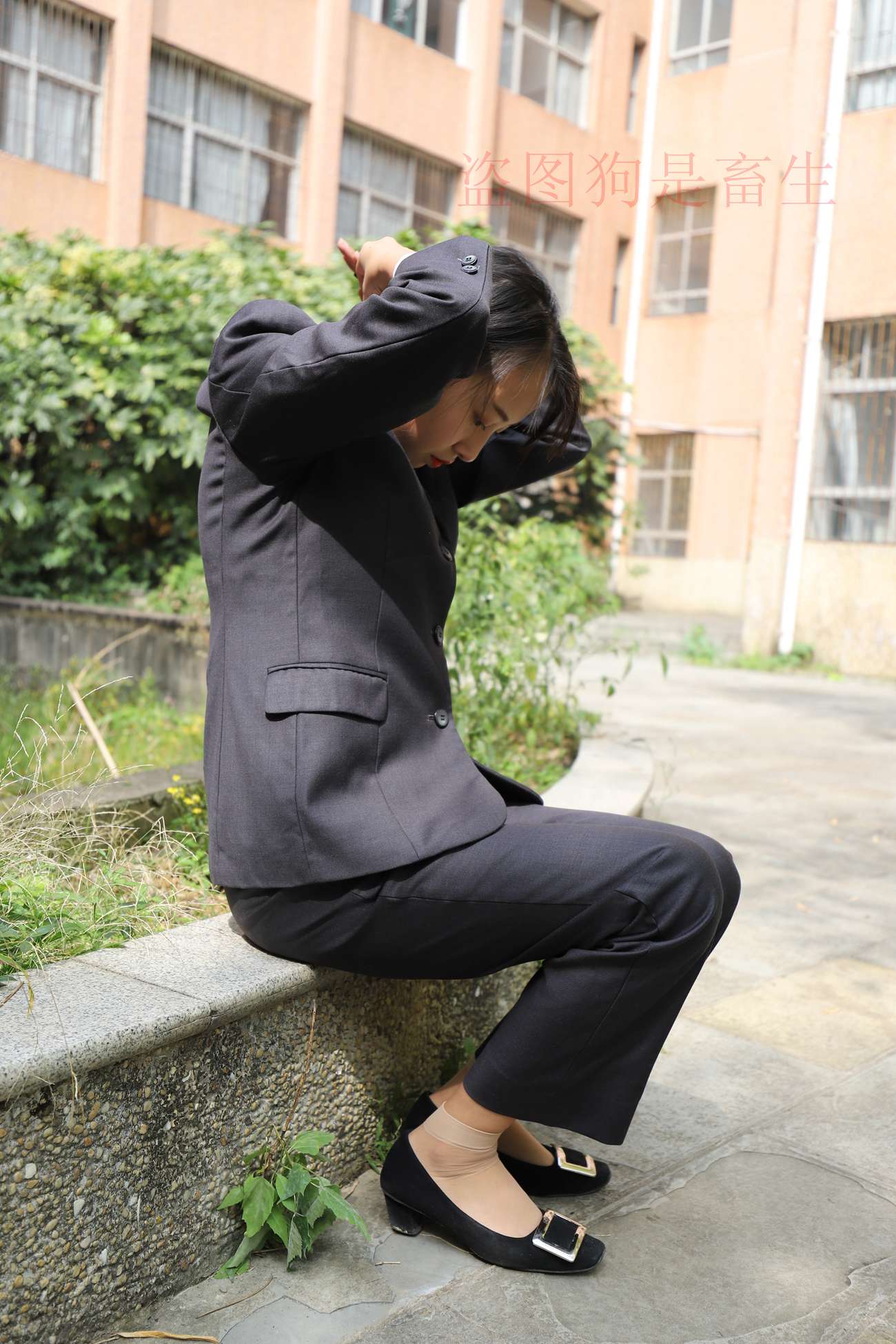 图片[45]-大西瓜爱牙膏-早期作品-Z5-1 制服短丝(2) [188P] – 速更版-美库