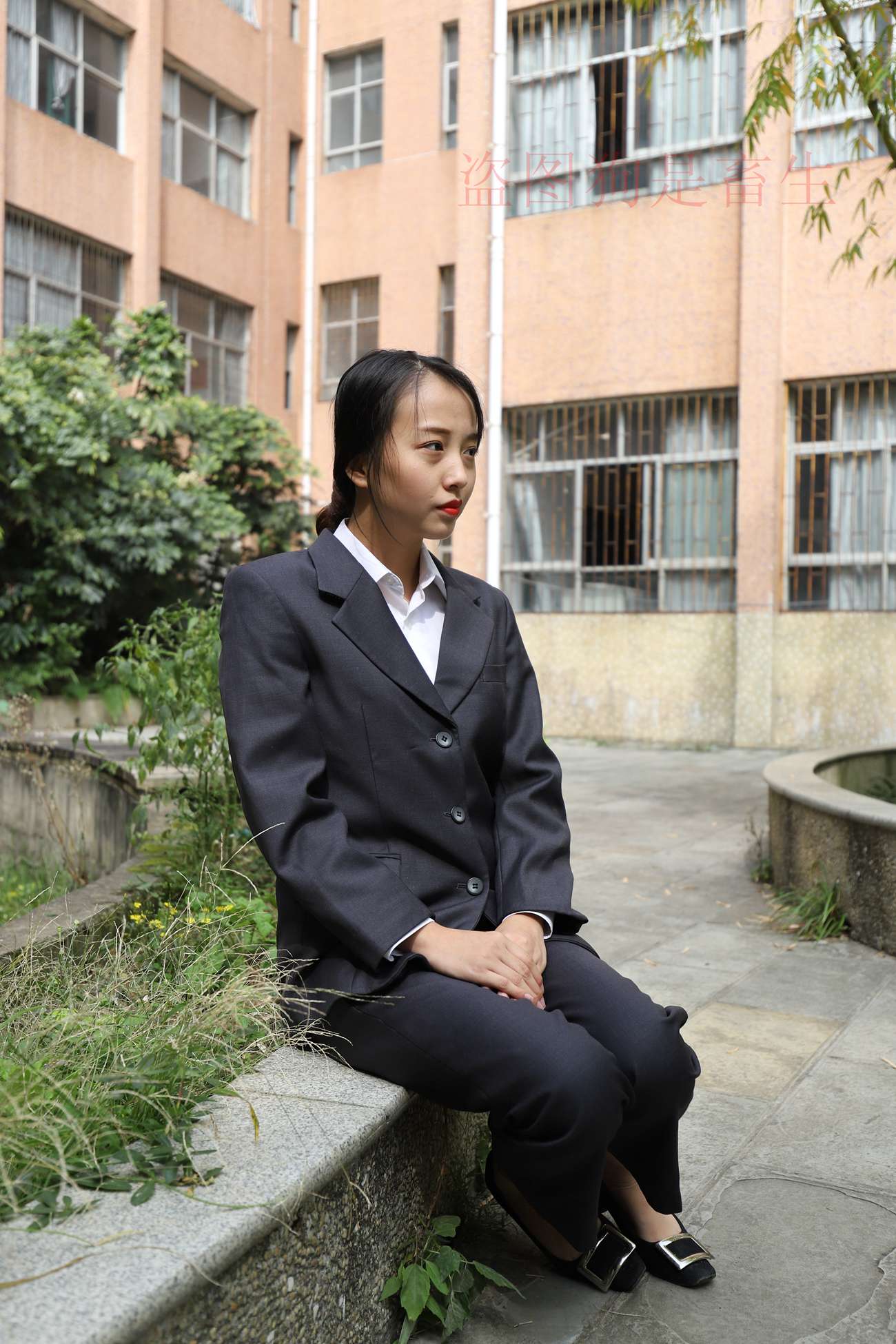 图片[57]-大西瓜爱牙膏-早期作品-Z5-1 制服短丝(2) [188P] – 速更版-美库