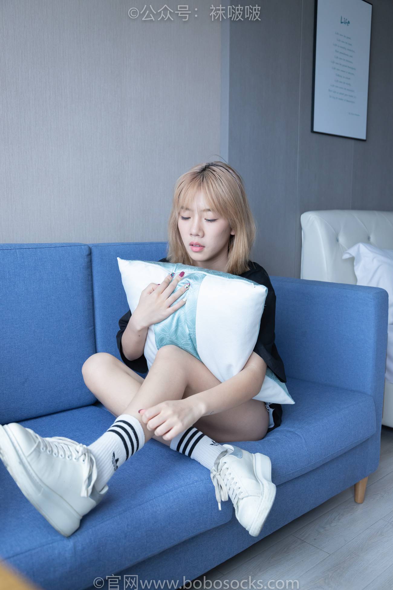 图片[11]-[BoBoSocks袜啵啵]NO.003 果冻-麦昆鞋、白色脏棉袜[133P] – 速更版-美库