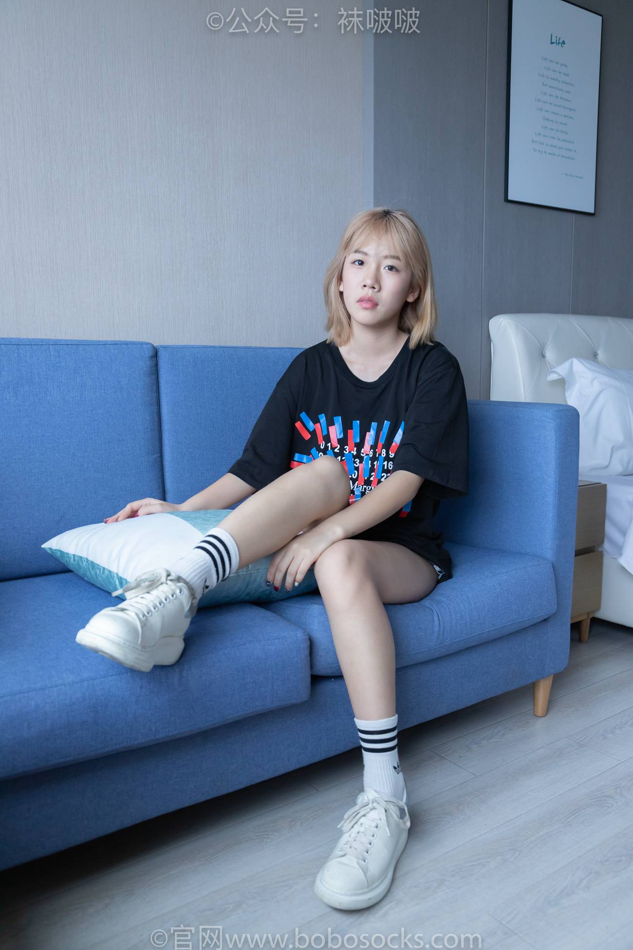 图片[16]-[BoBoSocks袜啵啵]NO.003 果冻-麦昆鞋、白色脏棉袜[133P] – 速更版-美库