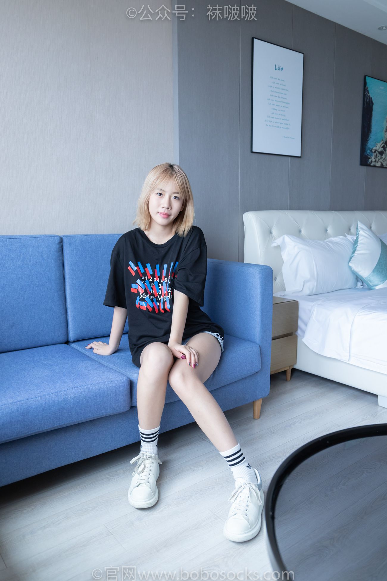 图片[132]-[BoBoSocks袜啵啵]NO.003 果冻-麦昆鞋、白色脏棉袜[133P] – 速更版-美库