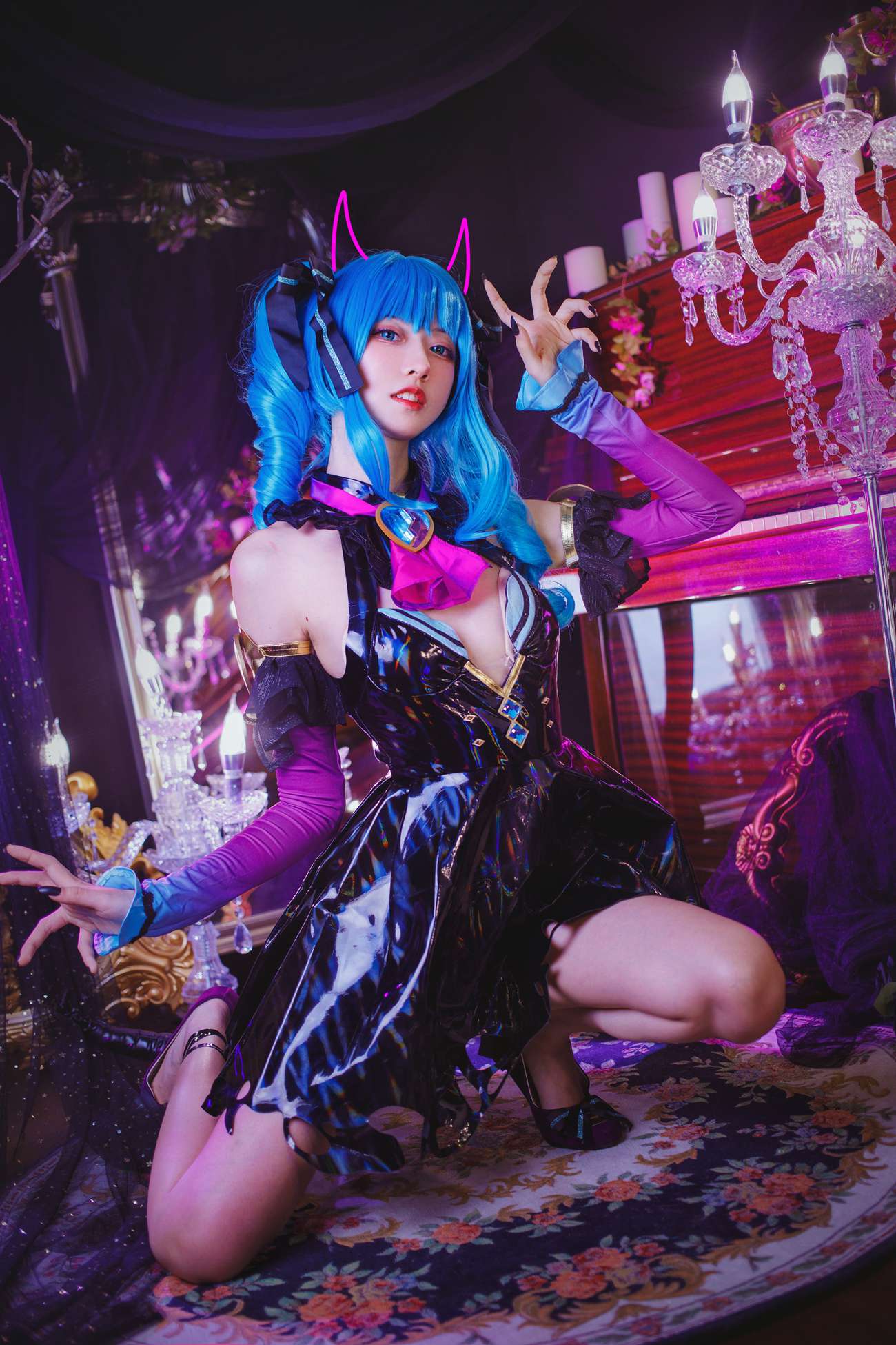 图片[7]-萌系小姐姐木绵绵OwO  miku小恶魔 [19P] – 速更版-美库