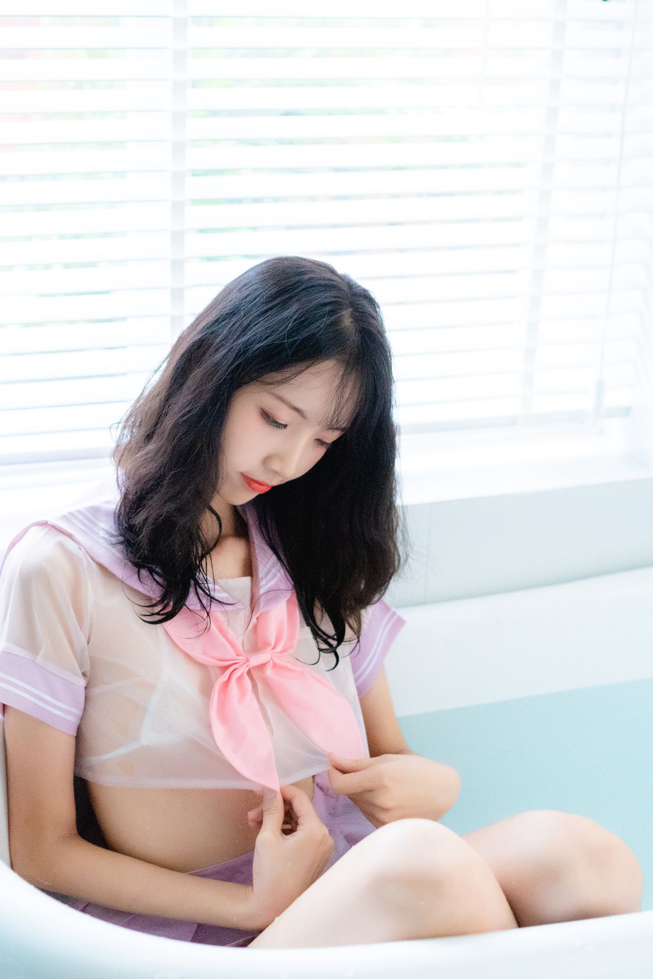 图片[14]-清纯妹子西瓜 – 私房浴缸 [22P] – 速更版-美库