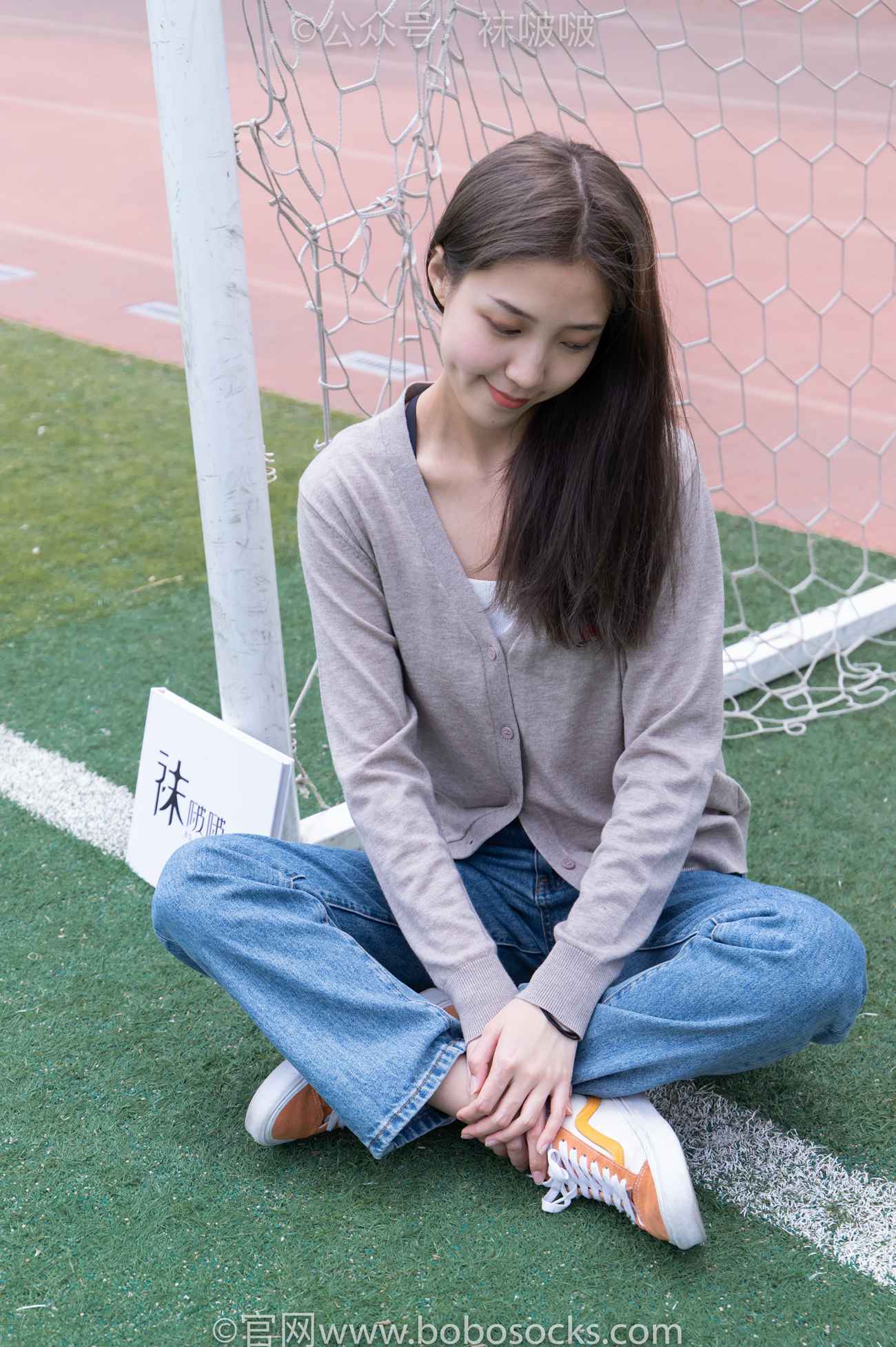 图片[16]-[BoBoSocks袜啵啵]NO.004 泡芙-vans帆布鞋、白棉袜、裸足[127P] – 速更版-美库