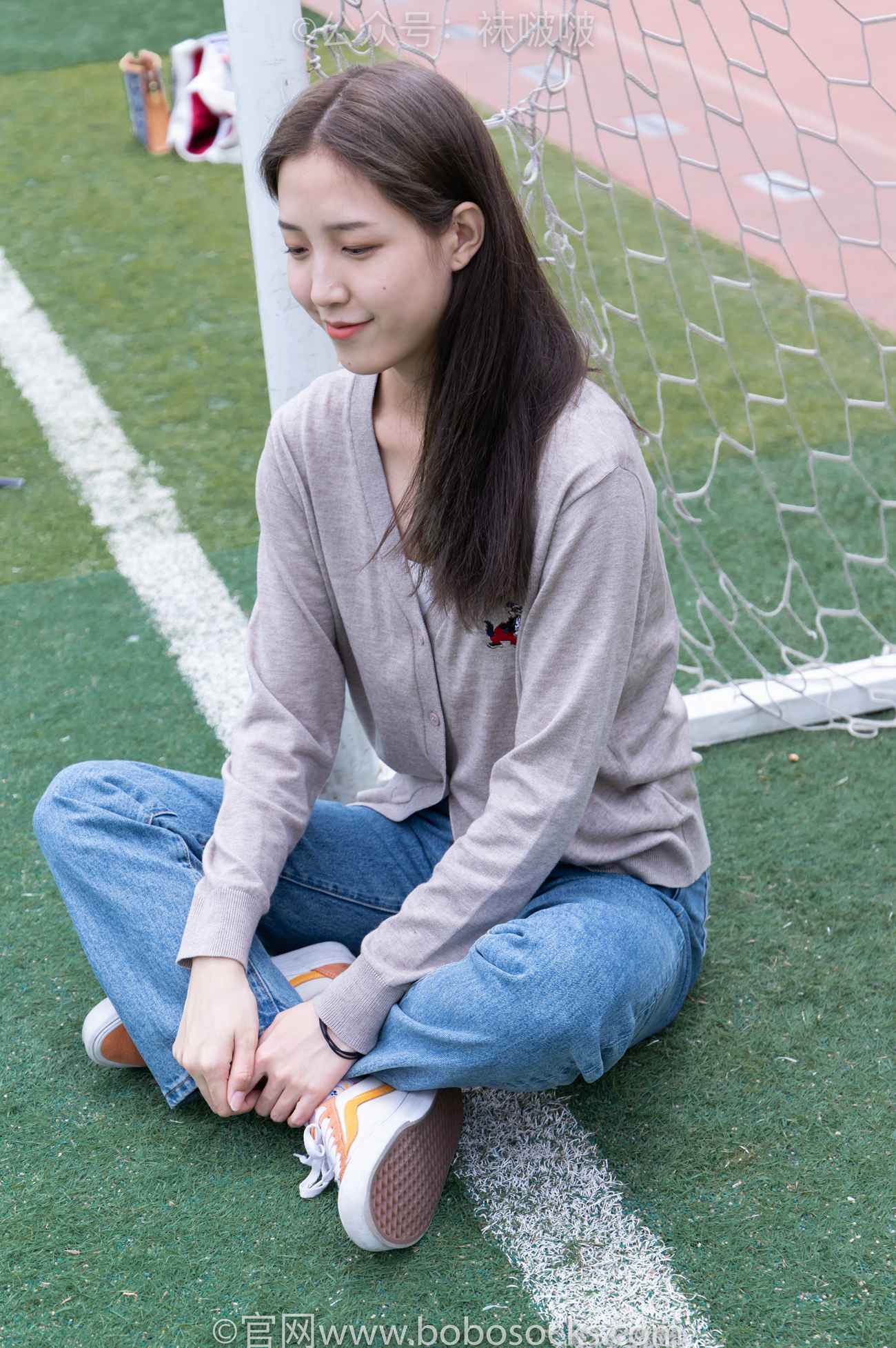 图片[18]-[BoBoSocks袜啵啵]NO.004 泡芙-vans帆布鞋、白棉袜、裸足[127P] – 速更版-美库