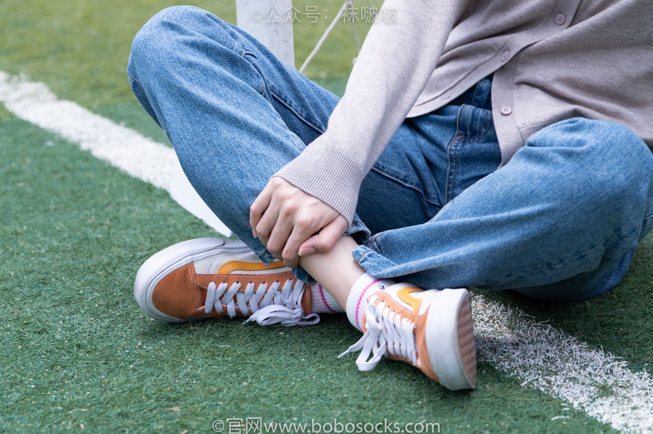 图片[20]-[BoBoSocks袜啵啵]NO.004 泡芙-vans帆布鞋、白棉袜、裸足[127P] – 速更版-美库