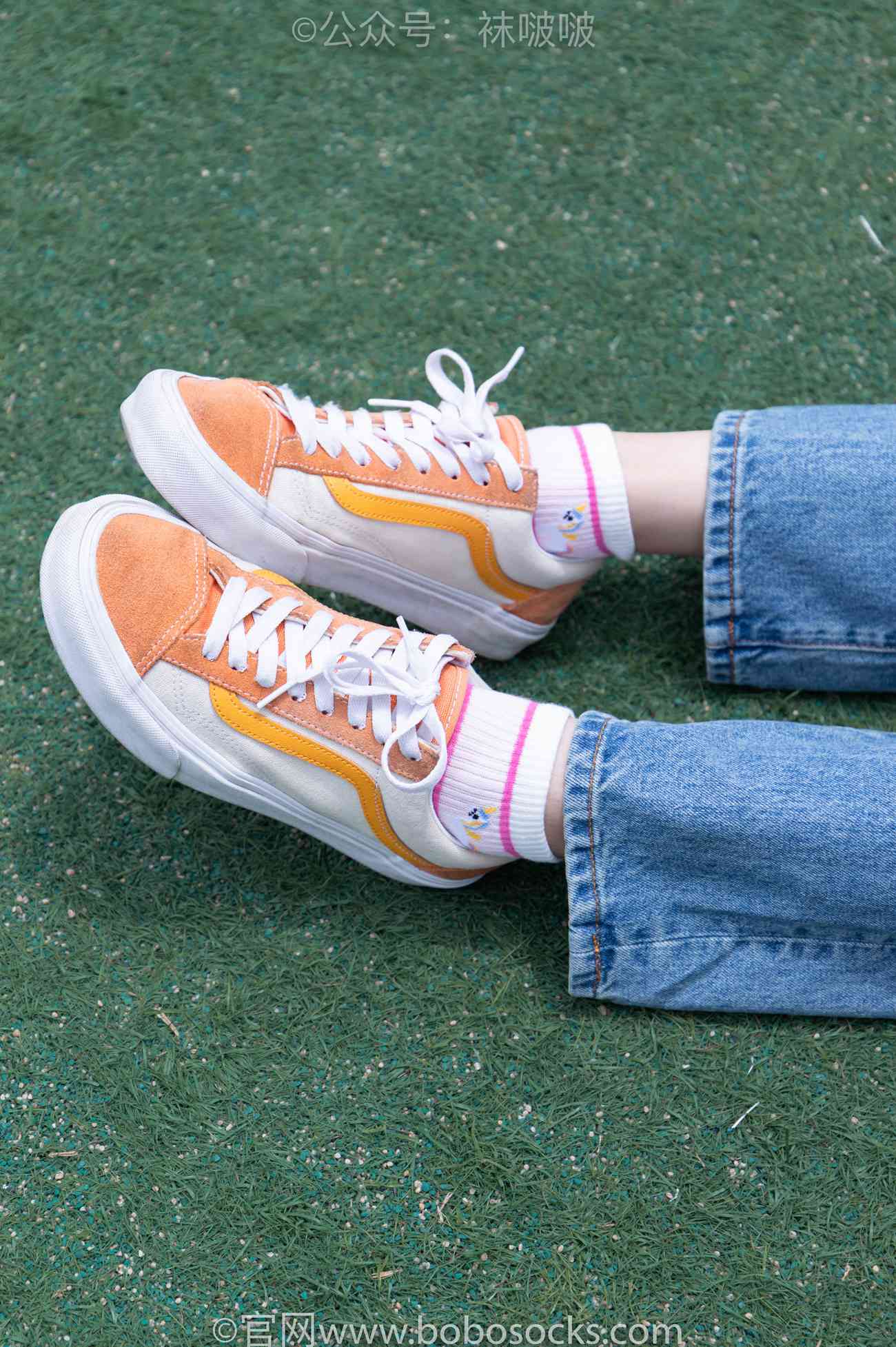 图片[21]-[BoBoSocks袜啵啵]NO.004 泡芙-vans帆布鞋、白棉袜、裸足[127P] – 速更版-美库