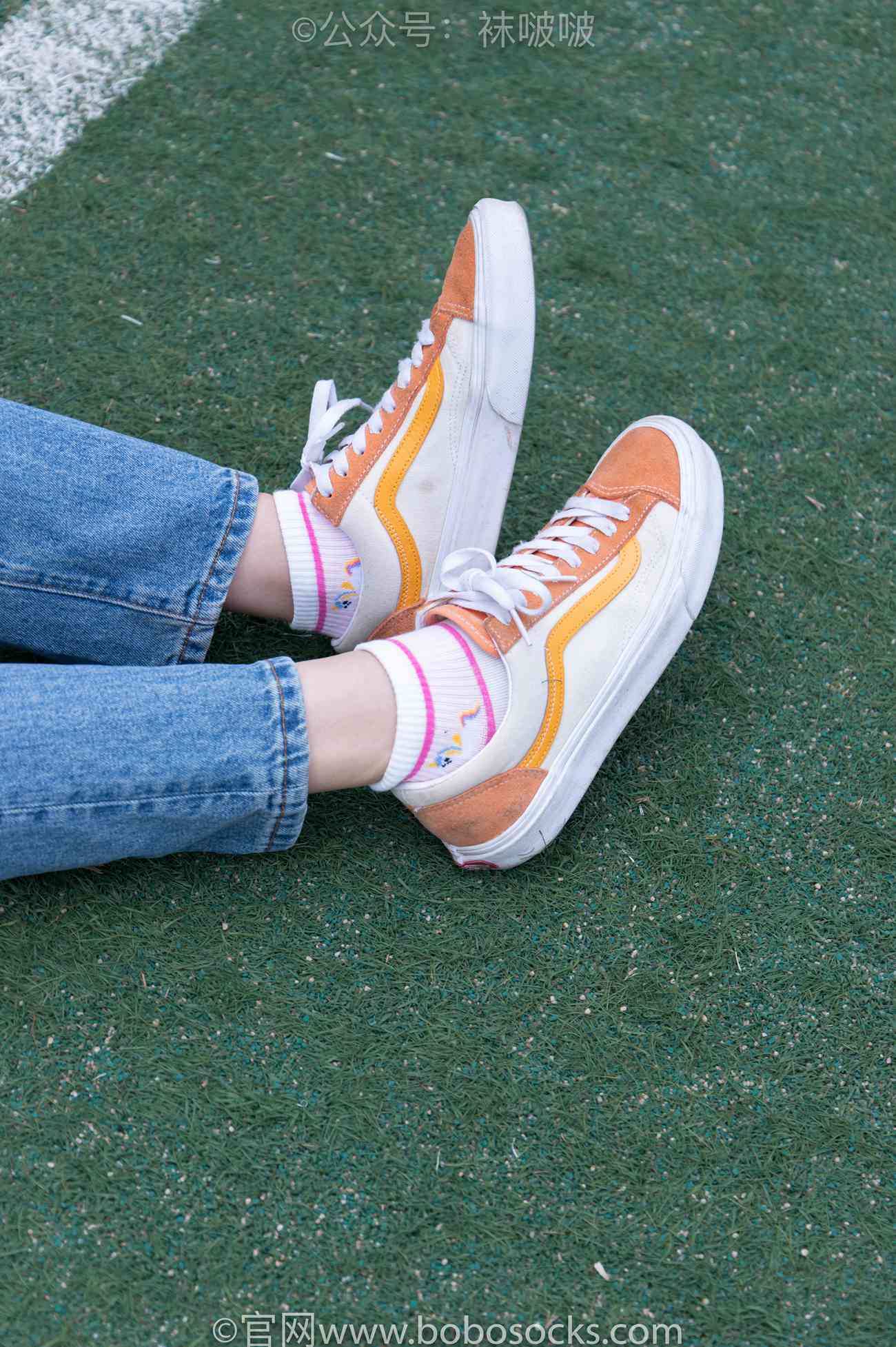 图片[24]-[BoBoSocks袜啵啵]NO.004 泡芙-vans帆布鞋、白棉袜、裸足[127P] – 速更版-美库