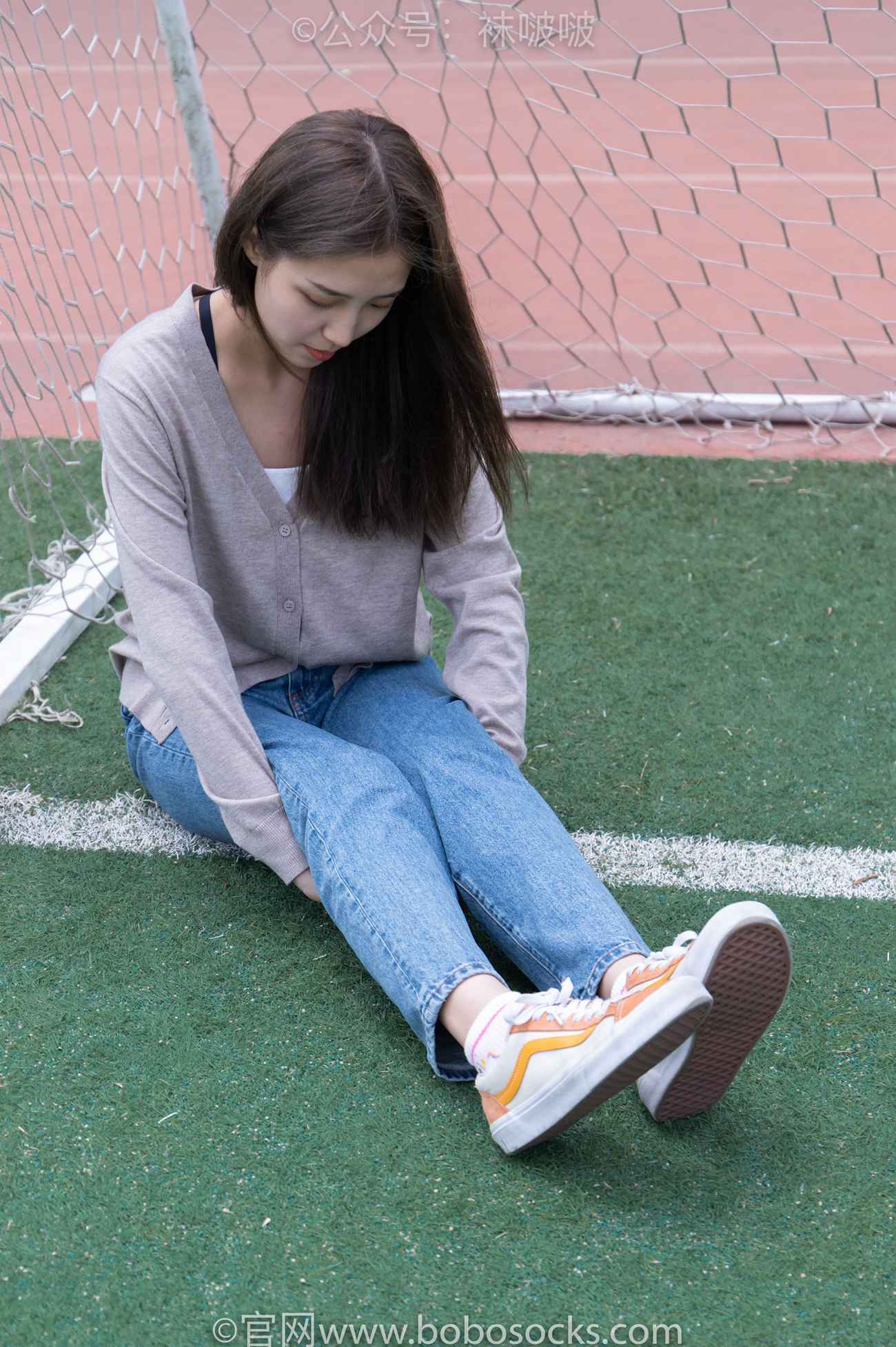 图片[25]-[BoBoSocks袜啵啵]NO.004 泡芙-vans帆布鞋、白棉袜、裸足[127P] – 速更版-美库