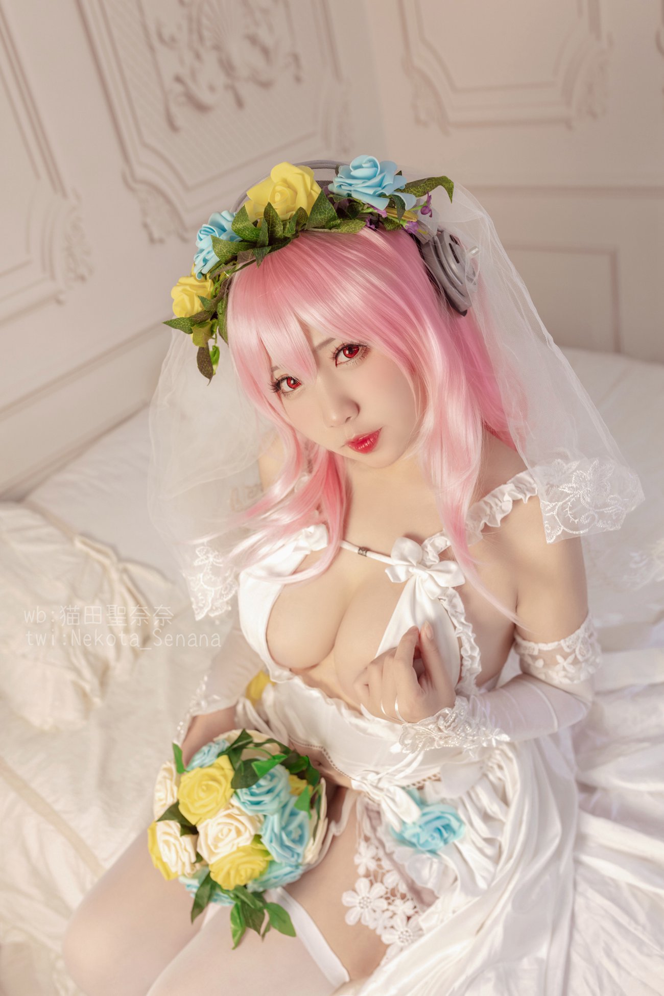 图片[9]-貓田聖奈奈(桃之啾啾)  – 索尼子十周年花嫁[35P] – 速更版-美库