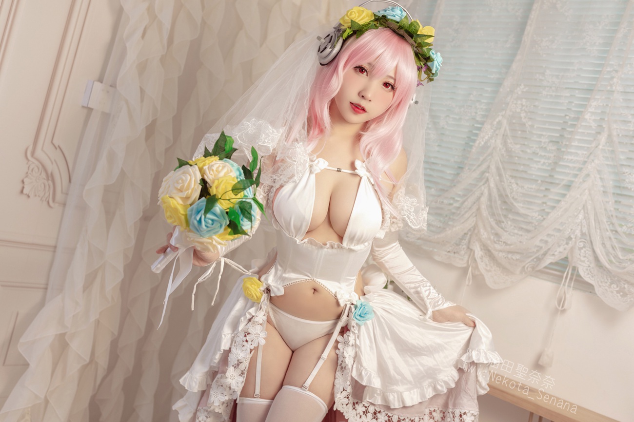 图片[11]-貓田聖奈奈(桃之啾啾)  – 索尼子十周年花嫁[35P] – 速更版-美库