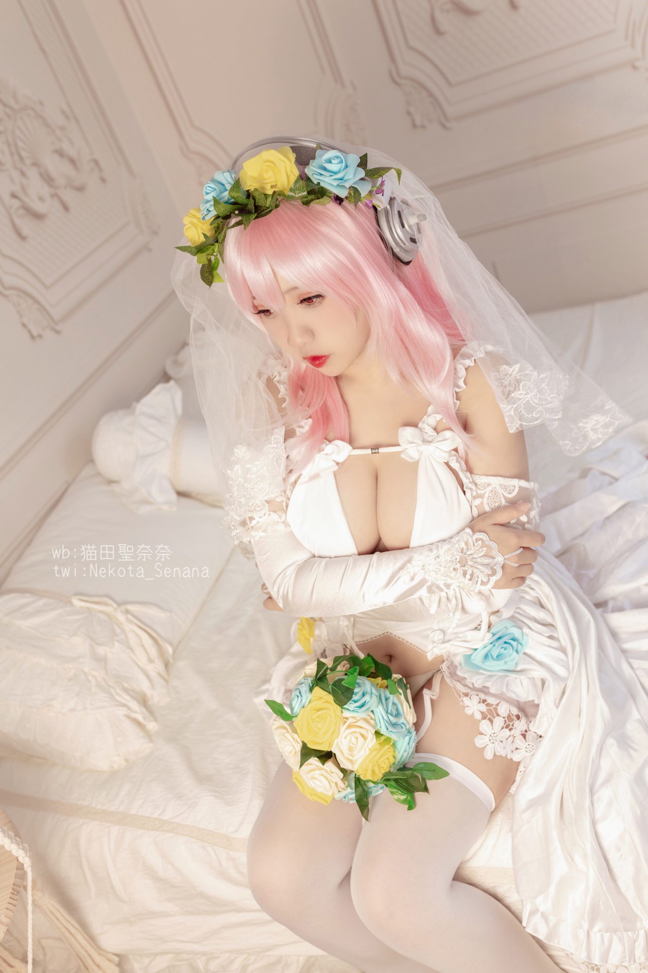 图片[13]-貓田聖奈奈(桃之啾啾)  – 索尼子十周年花嫁[35P] – 速更版-美库