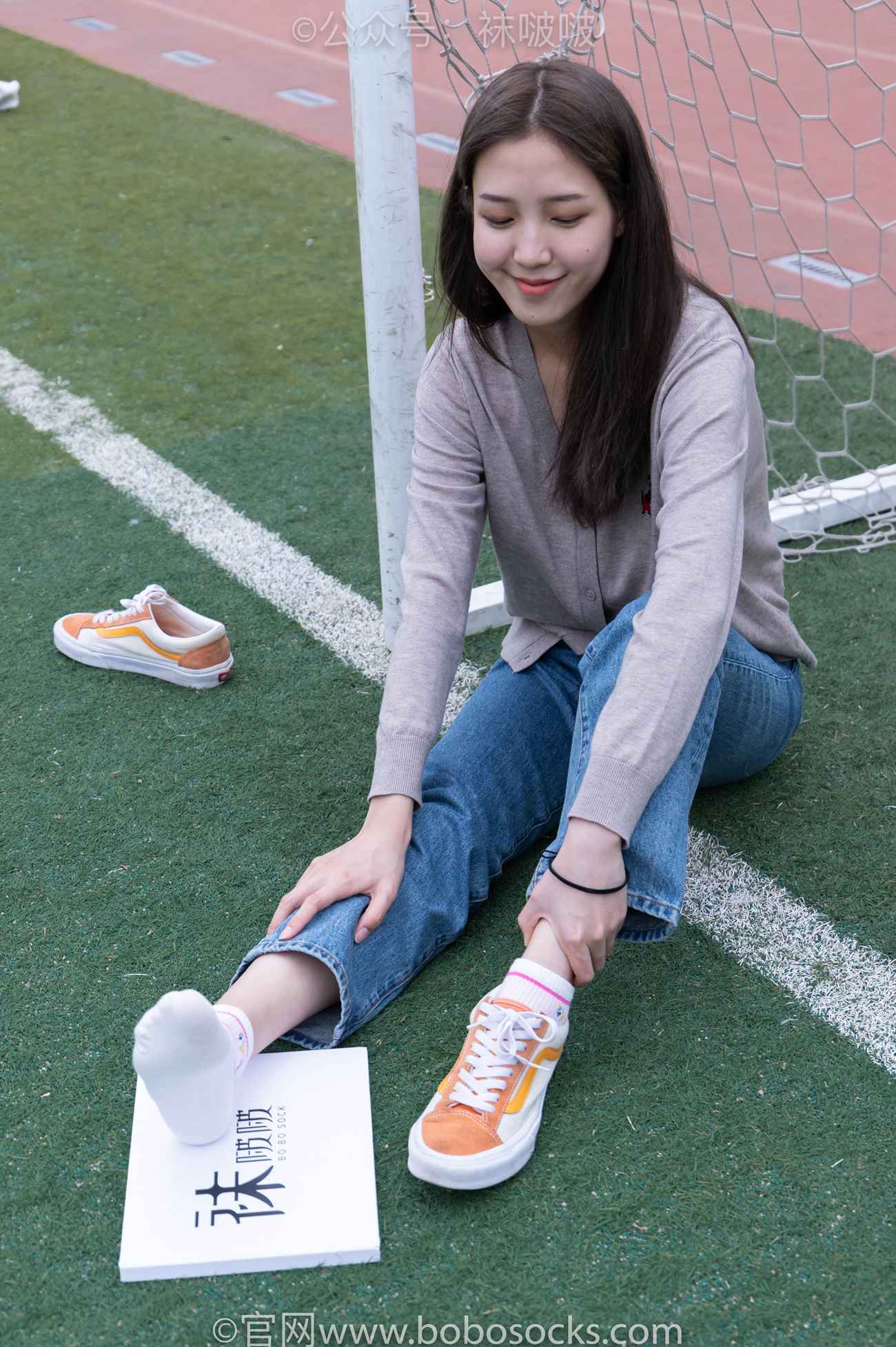 图片[34]-[BoBoSocks袜啵啵]NO.004 泡芙-vans帆布鞋、白棉袜、裸足[127P] – 速更版-美库