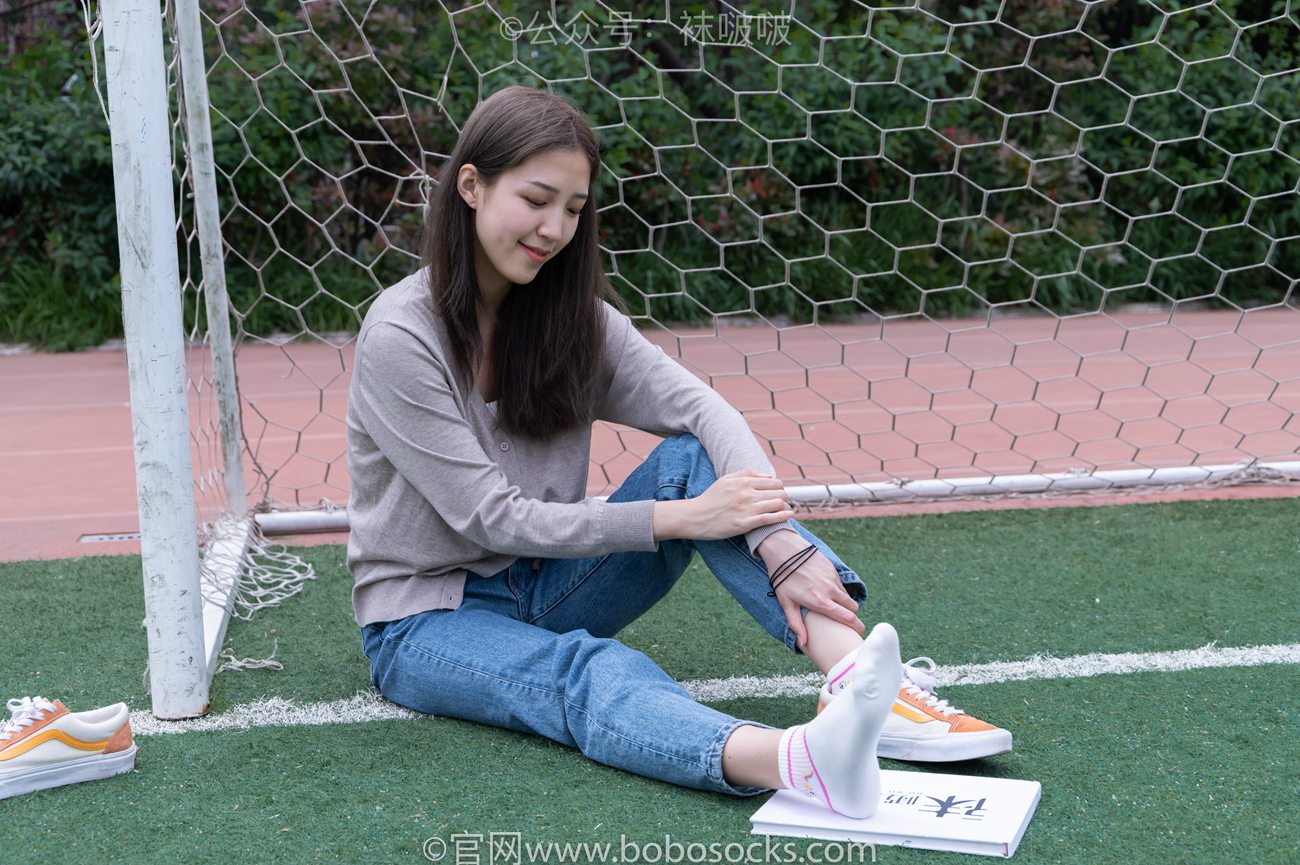 图片[39]-[BoBoSocks袜啵啵]NO.004 泡芙-vans帆布鞋、白棉袜、裸足[127P] – 速更版-美库