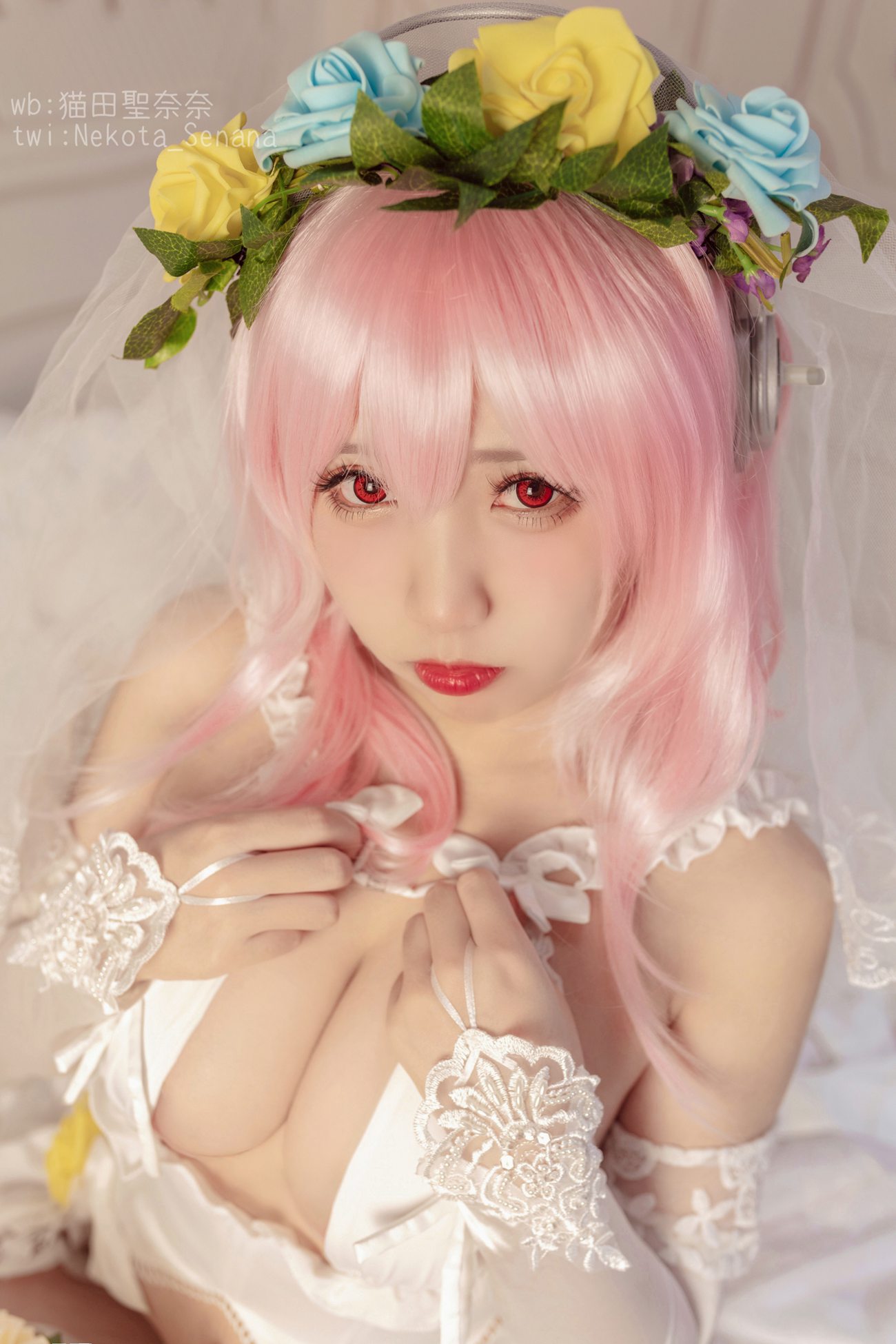 图片[19]-貓田聖奈奈(桃之啾啾)  – 索尼子十周年花嫁[35P] – 速更版-美库