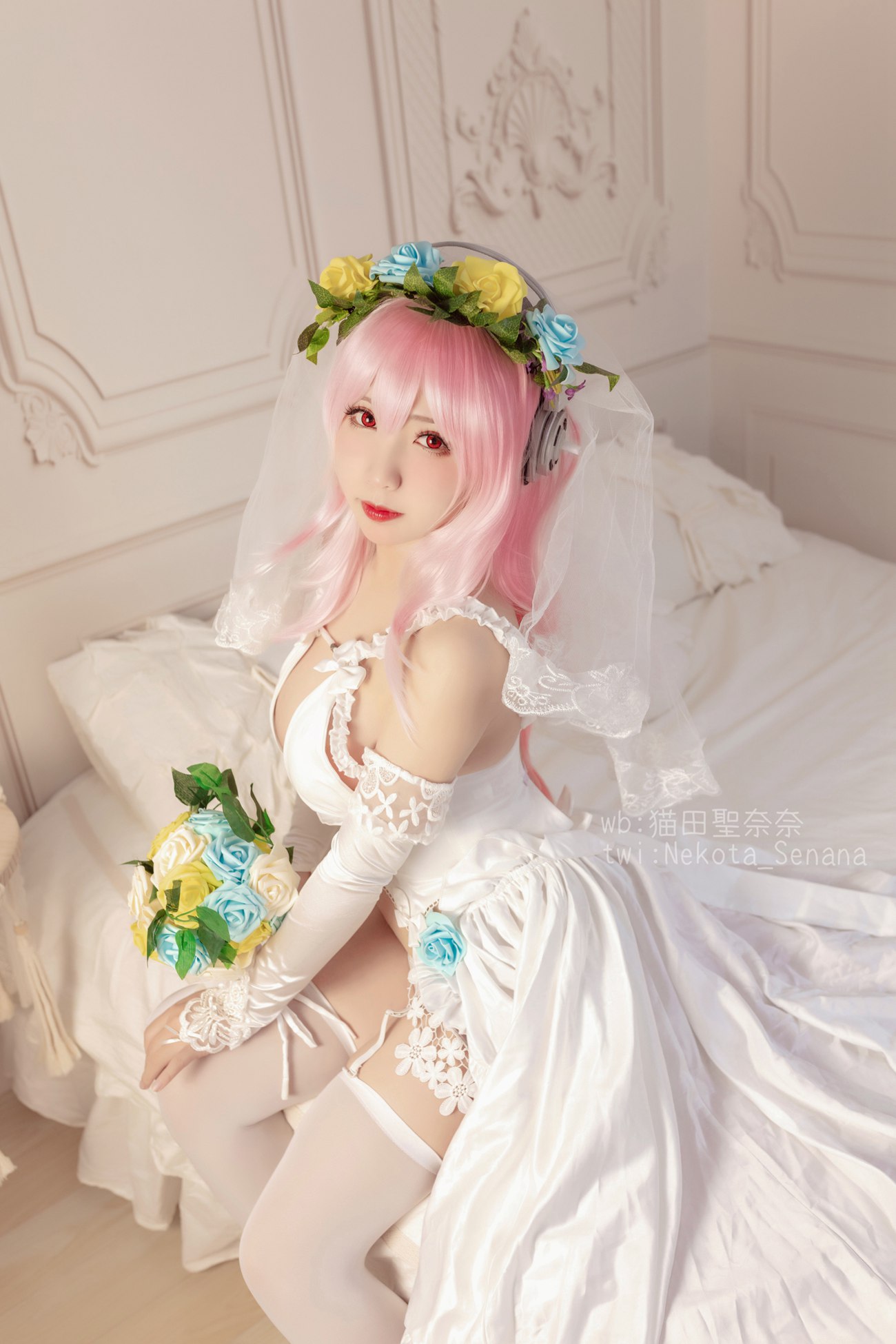 图片[22]-貓田聖奈奈(桃之啾啾)  – 索尼子十周年花嫁[35P] – 速更版-美库