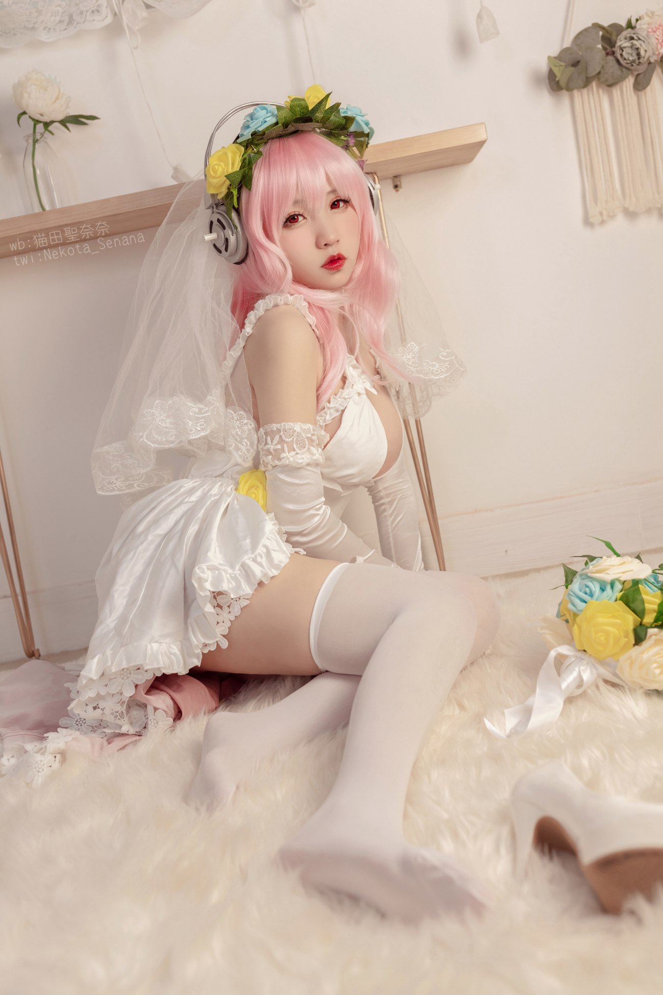 图片[24]-貓田聖奈奈(桃之啾啾)  – 索尼子十周年花嫁[35P] – 速更版-美库