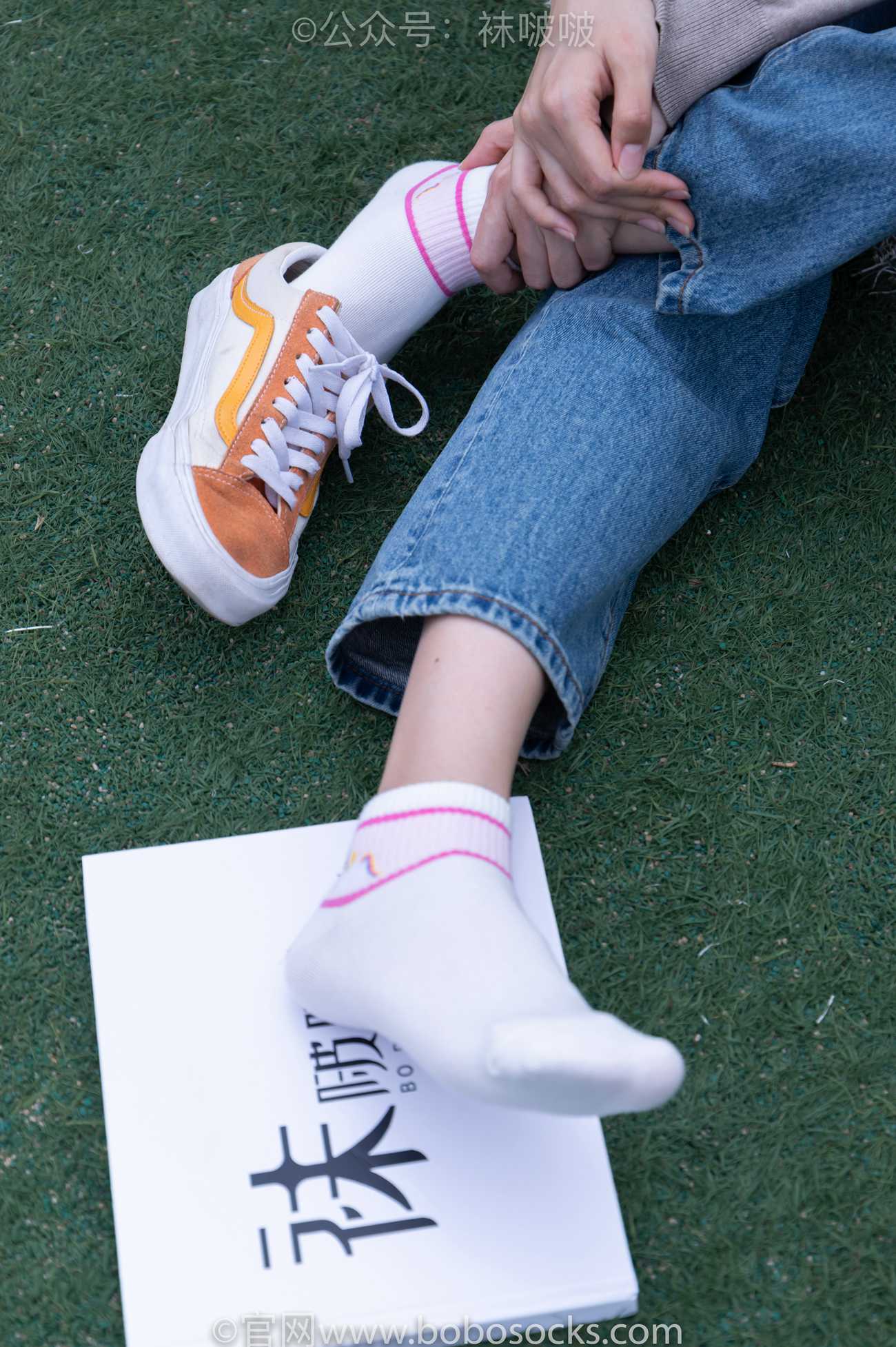 图片[43]-[BoBoSocks袜啵啵]NO.004 泡芙-vans帆布鞋、白棉袜、裸足[127P] – 速更版-美库