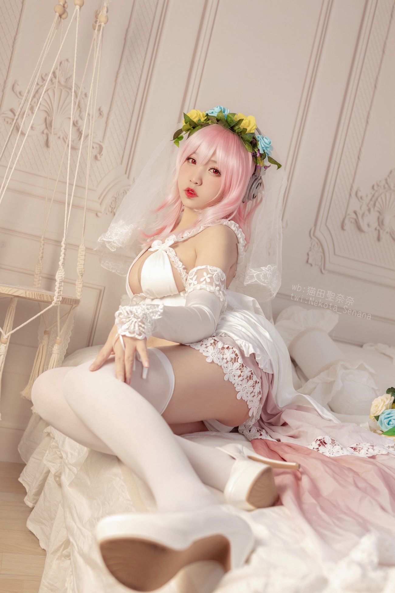 图片[26]-貓田聖奈奈(桃之啾啾)  – 索尼子十周年花嫁[35P] – 速更版-美库