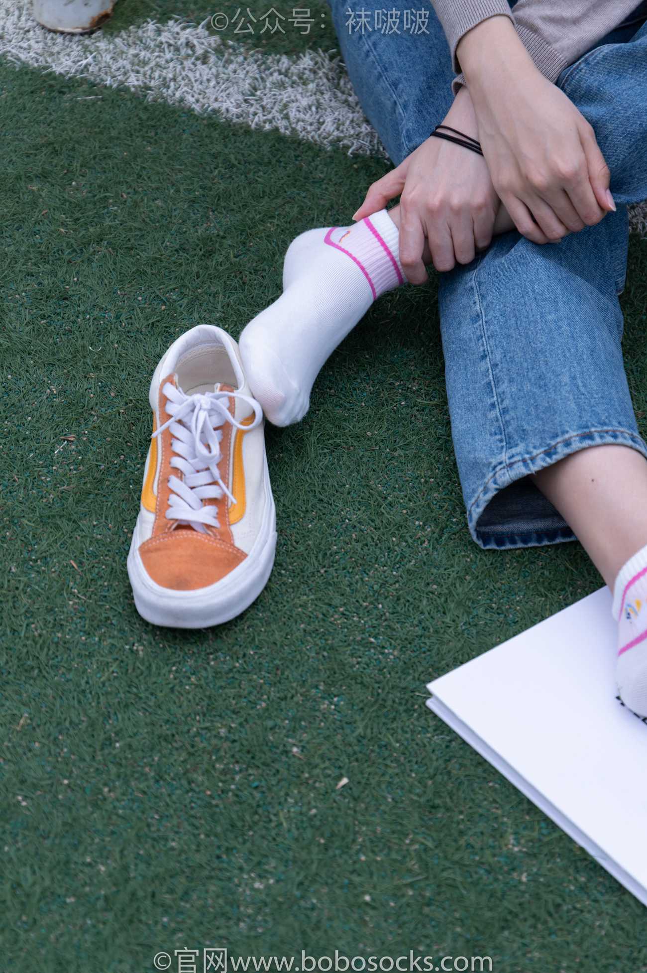 图片[45]-[BoBoSocks袜啵啵]NO.004 泡芙-vans帆布鞋、白棉袜、裸足[127P] – 速更版-美库