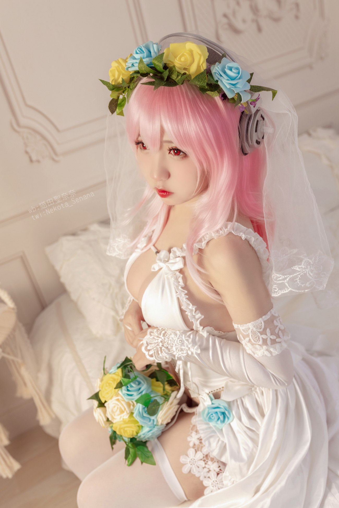 图片[27]-貓田聖奈奈(桃之啾啾)  – 索尼子十周年花嫁[35P] – 速更版-美库