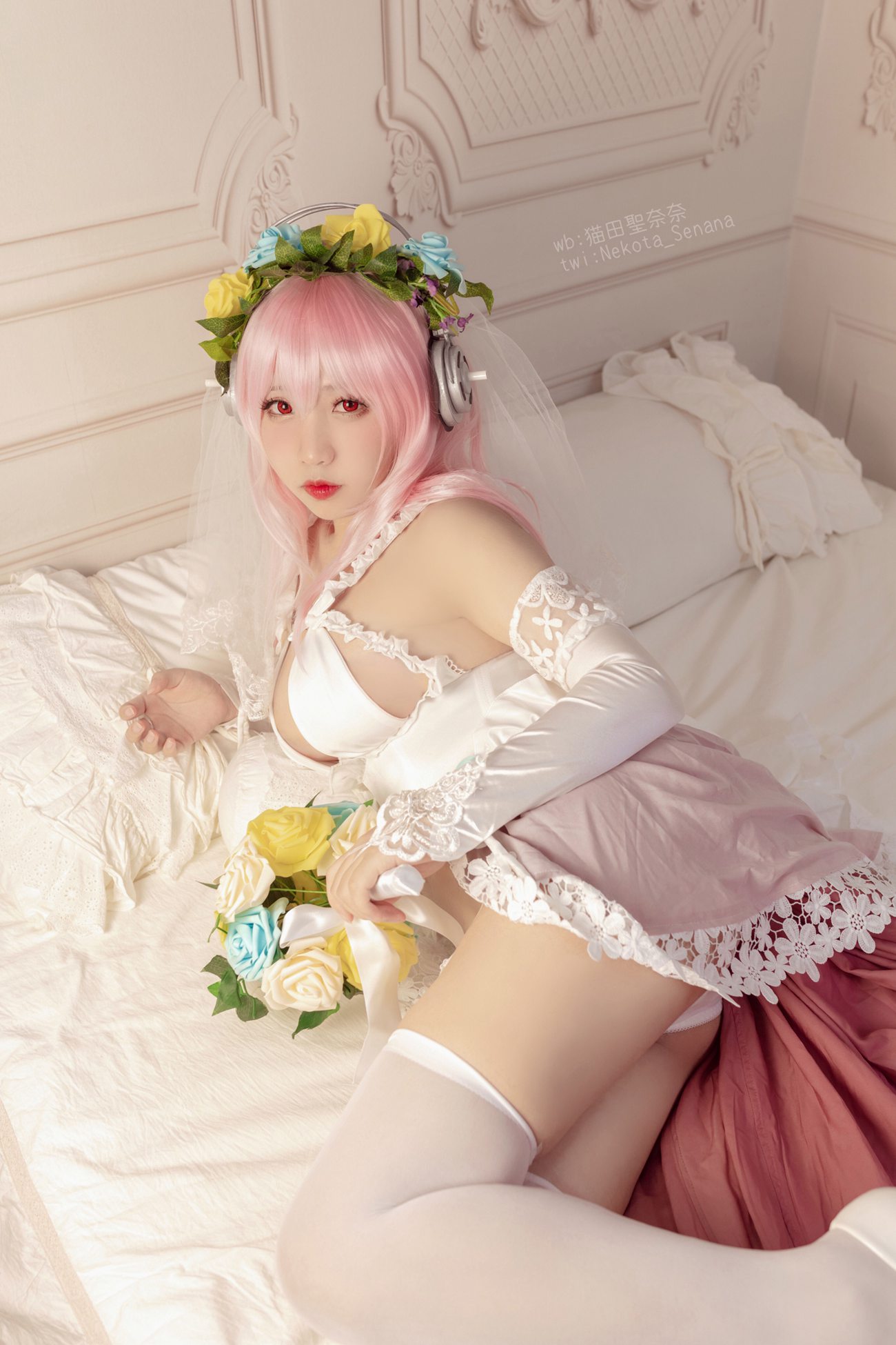 图片[30]-貓田聖奈奈(桃之啾啾)  – 索尼子十周年花嫁[35P] – 速更版-美库