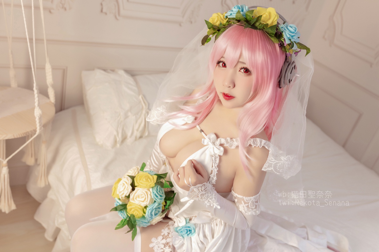 图片[34]-貓田聖奈奈(桃之啾啾)  – 索尼子十周年花嫁[35P] – 速更版-美库