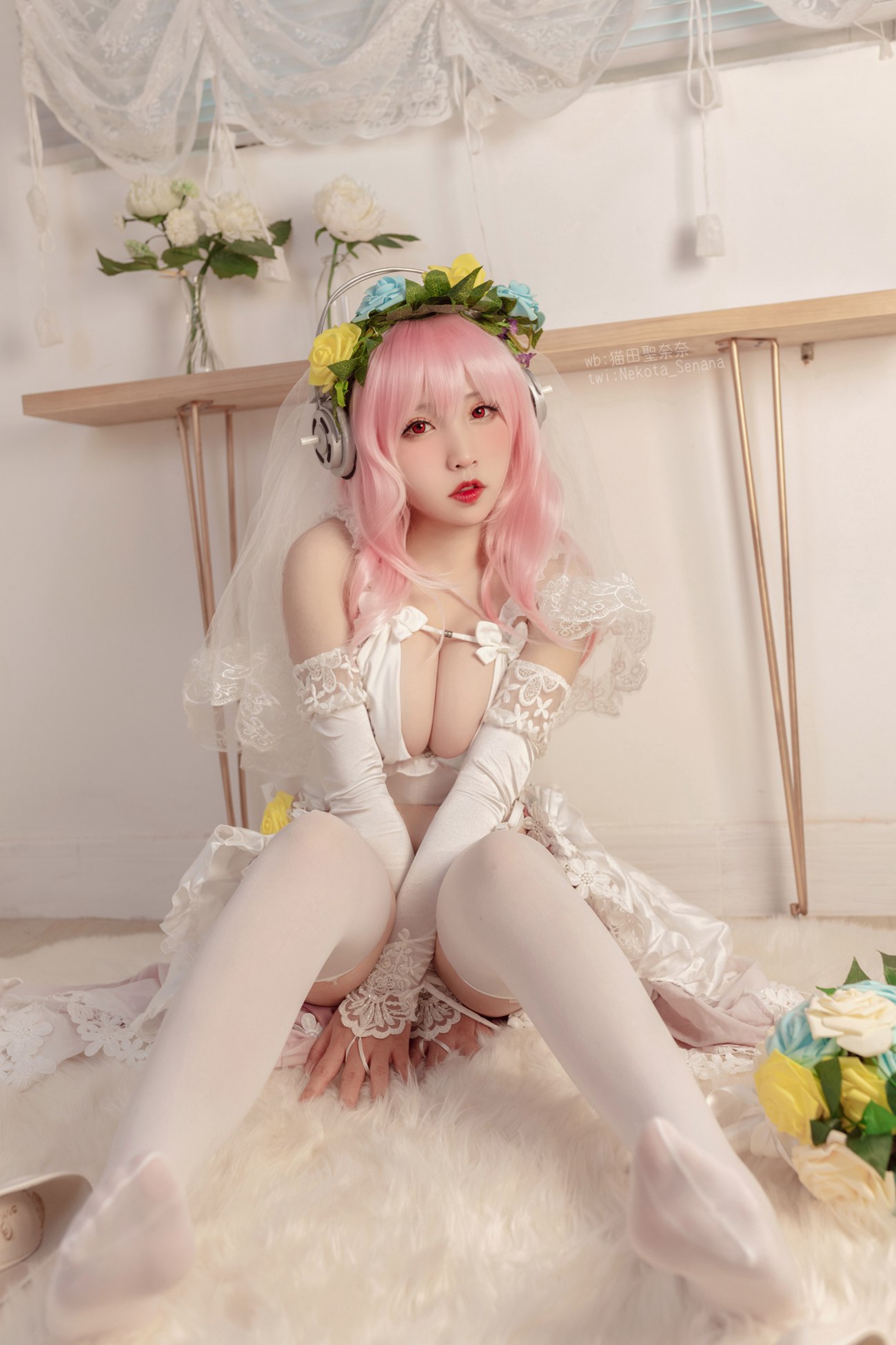 图片[35]-貓田聖奈奈(桃之啾啾)  – 索尼子十周年花嫁[35P] – 速更版-美库