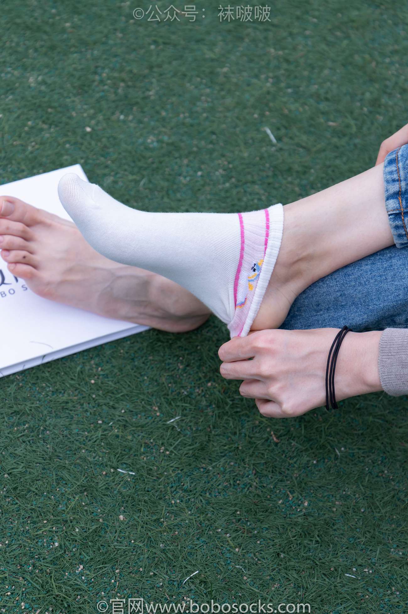 图片[73]-[BoBoSocks袜啵啵]NO.004 泡芙-vans帆布鞋、白棉袜、裸足[127P] – 速更版-美库