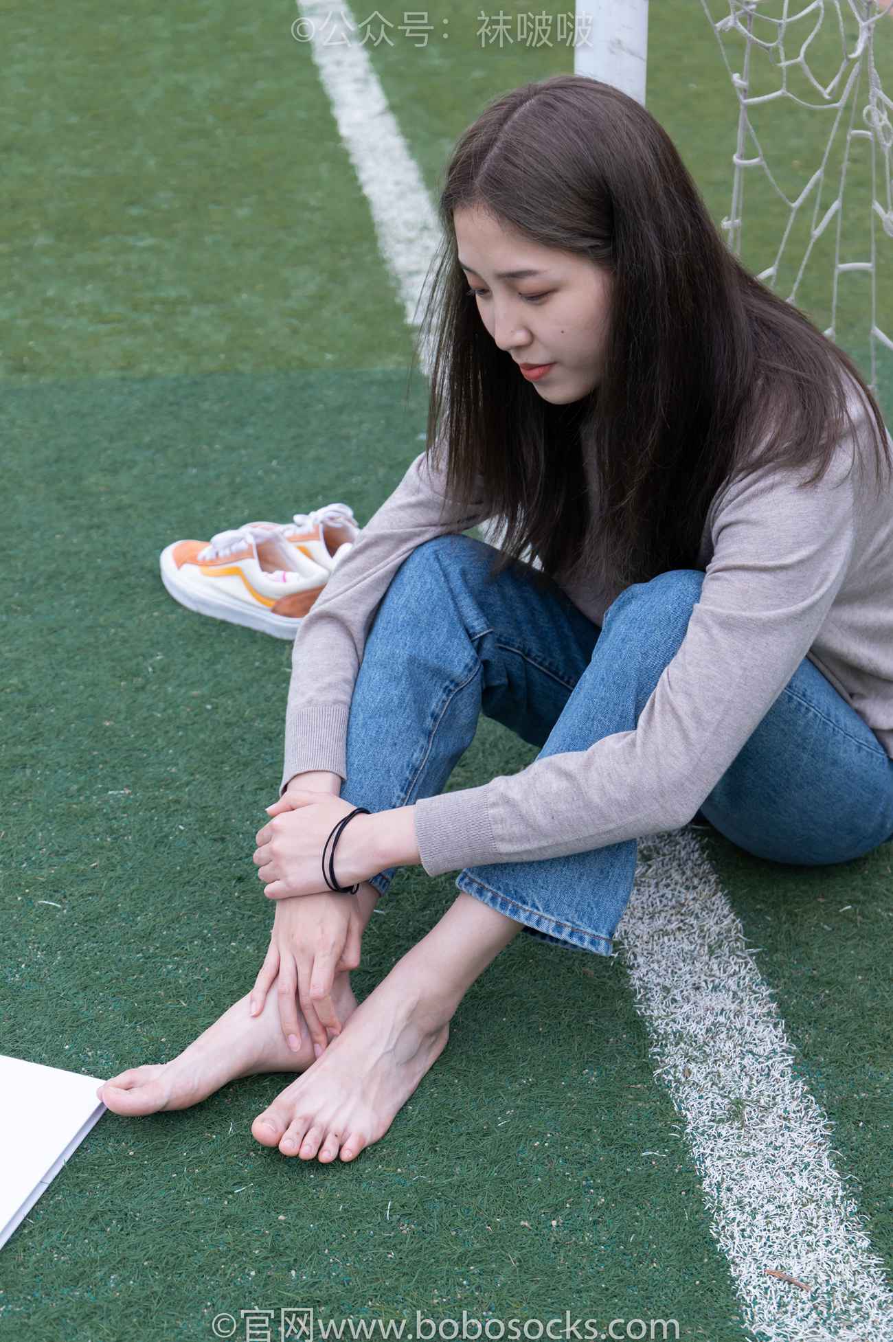 图片[90]-[BoBoSocks袜啵啵]NO.004 泡芙-vans帆布鞋、白棉袜、裸足[127P] – 速更版-美库