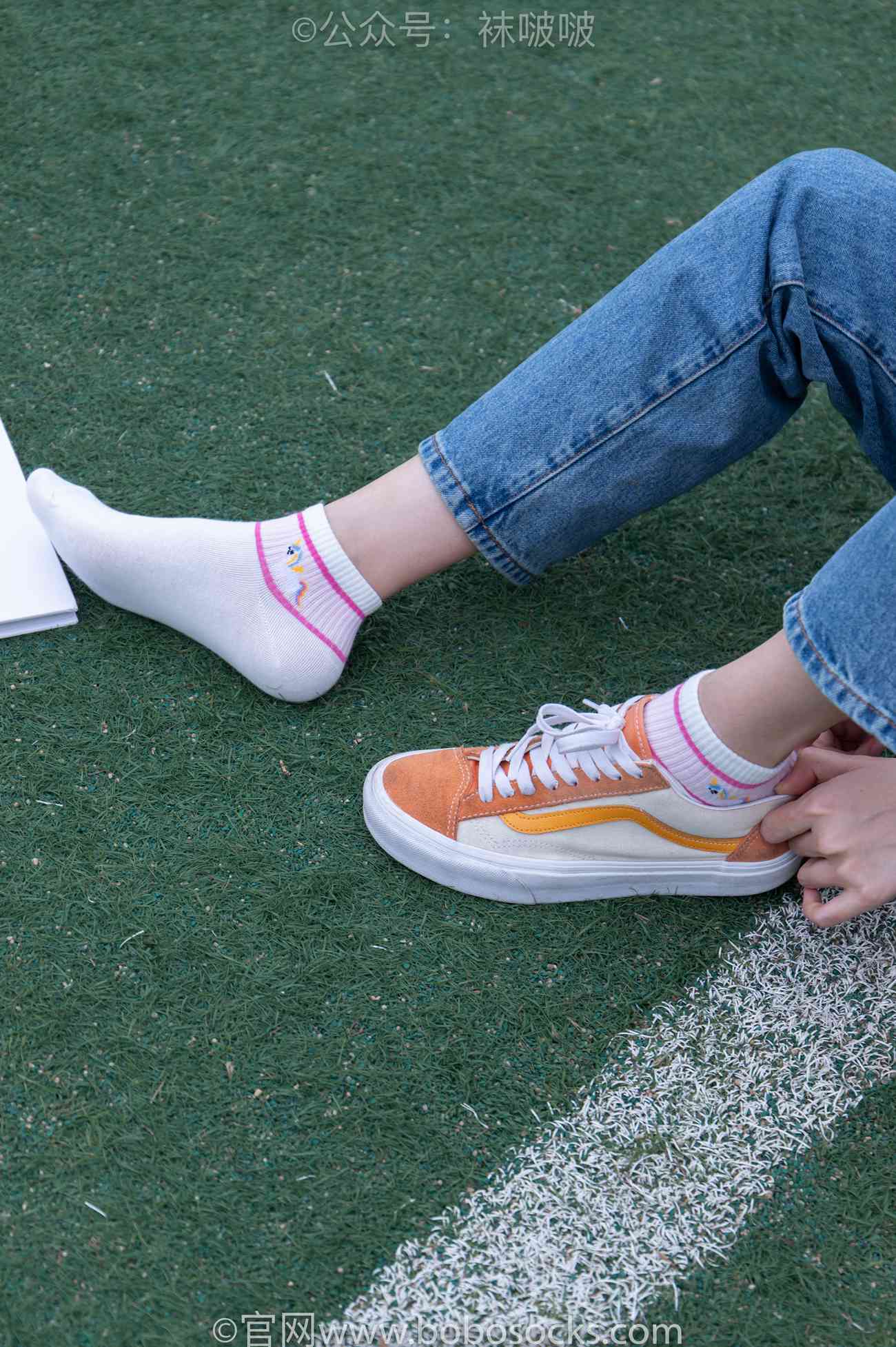 图片[107]-[BoBoSocks袜啵啵]NO.004 泡芙-vans帆布鞋、白棉袜、裸足[127P] – 速更版-美库