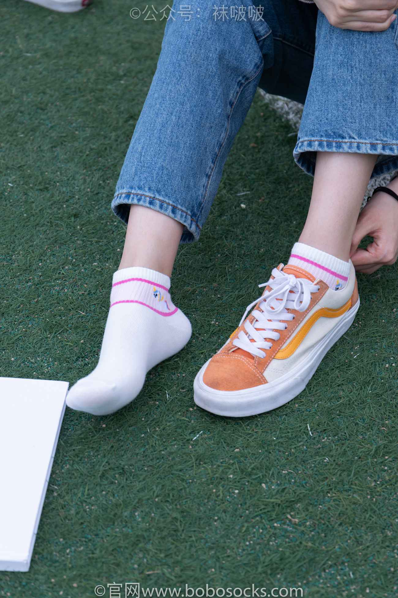 图片[109]-[BoBoSocks袜啵啵]NO.004 泡芙-vans帆布鞋、白棉袜、裸足[127P] – 速更版-美库