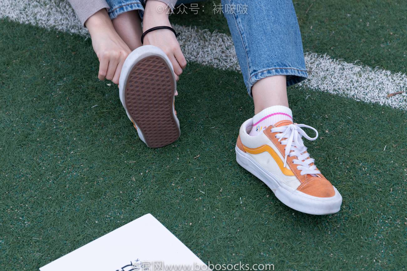 图片[110]-[BoBoSocks袜啵啵]NO.004 泡芙-vans帆布鞋、白棉袜、裸足[127P] – 速更版-美库