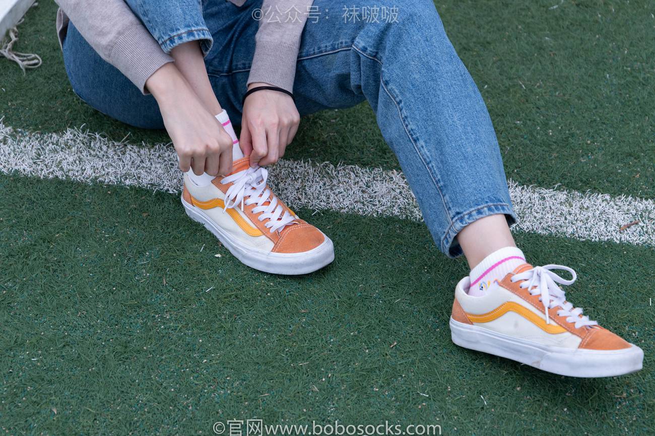 图片[111]-[BoBoSocks袜啵啵]NO.004 泡芙-vans帆布鞋、白棉袜、裸足[127P] – 速更版-美库