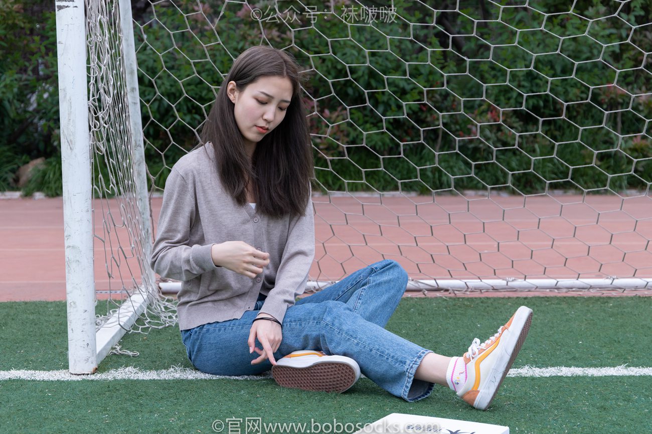 图片[113]-[BoBoSocks袜啵啵]NO.004 泡芙-vans帆布鞋、白棉袜、裸足[127P] – 速更版-美库